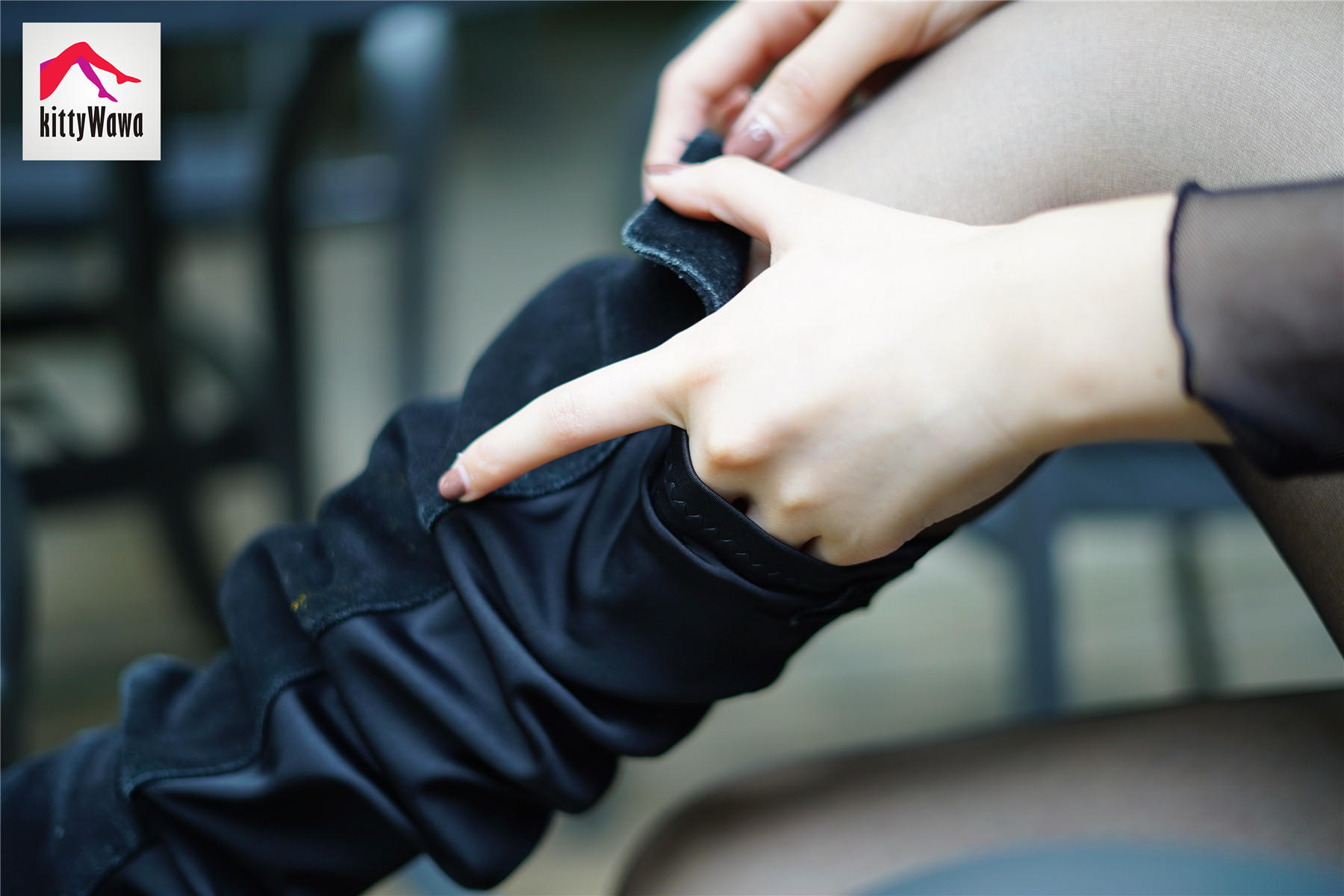 袜小喵 KT021 长靴也遮不住正义 [99P+21M]_第1集