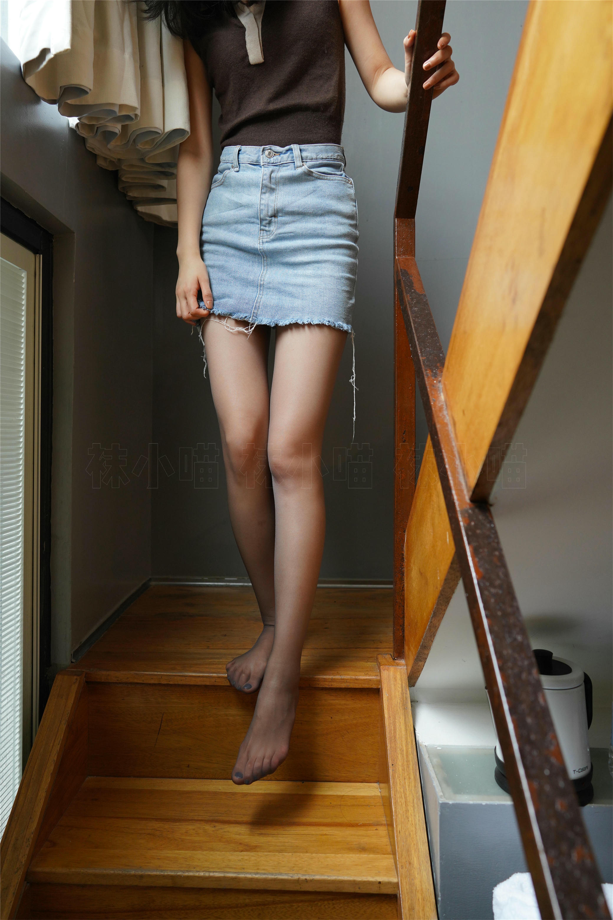 袜小喵 KT214 这灰丝够味吗 [60P+183M]_第3集