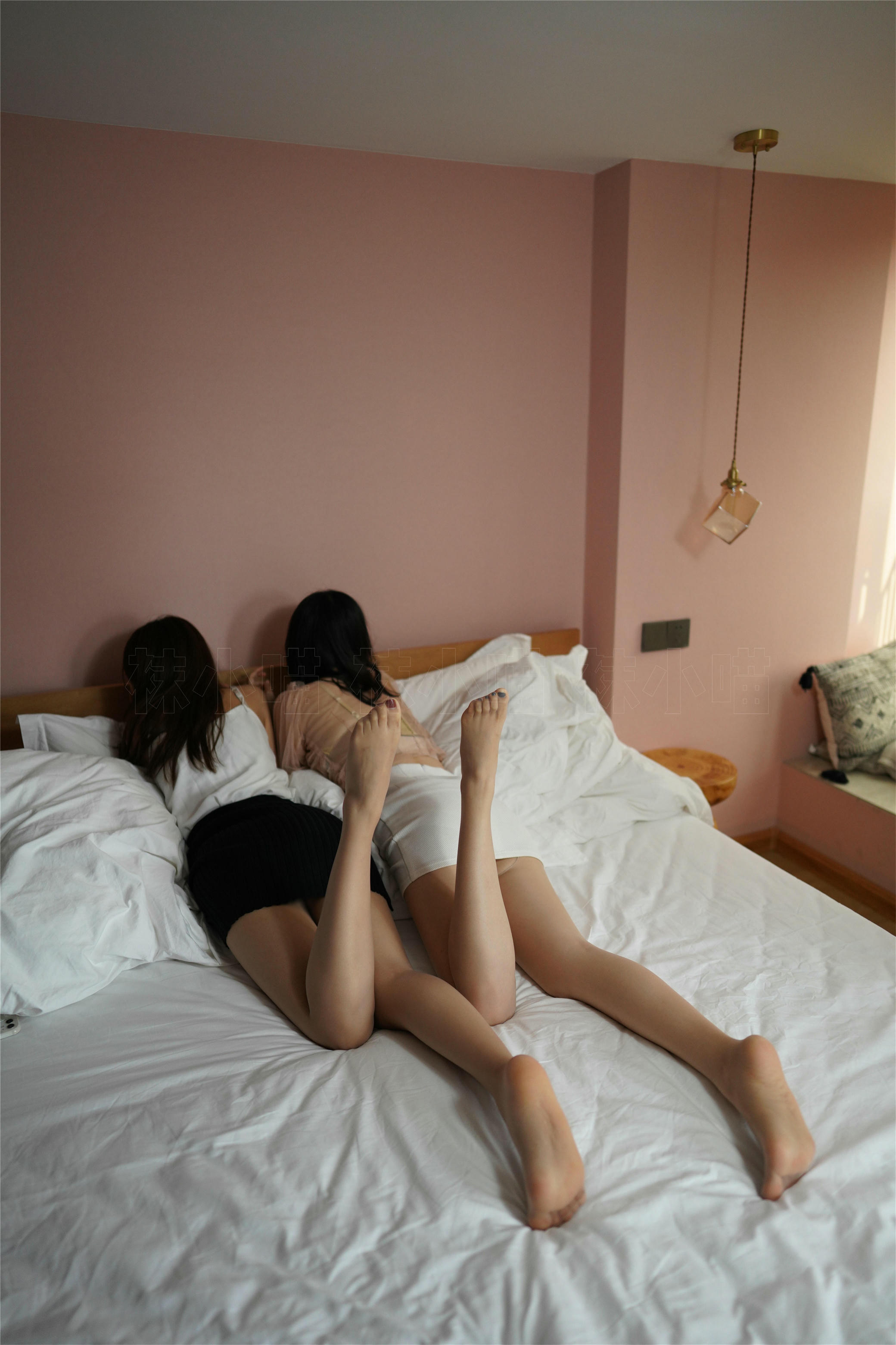 袜小喵 KT215 一起赖床呀 [60P+169M]_第3集