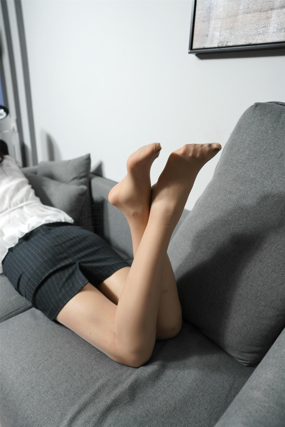 袜小喵 KT225 别说话！看腿 [96P+171M]_第4集