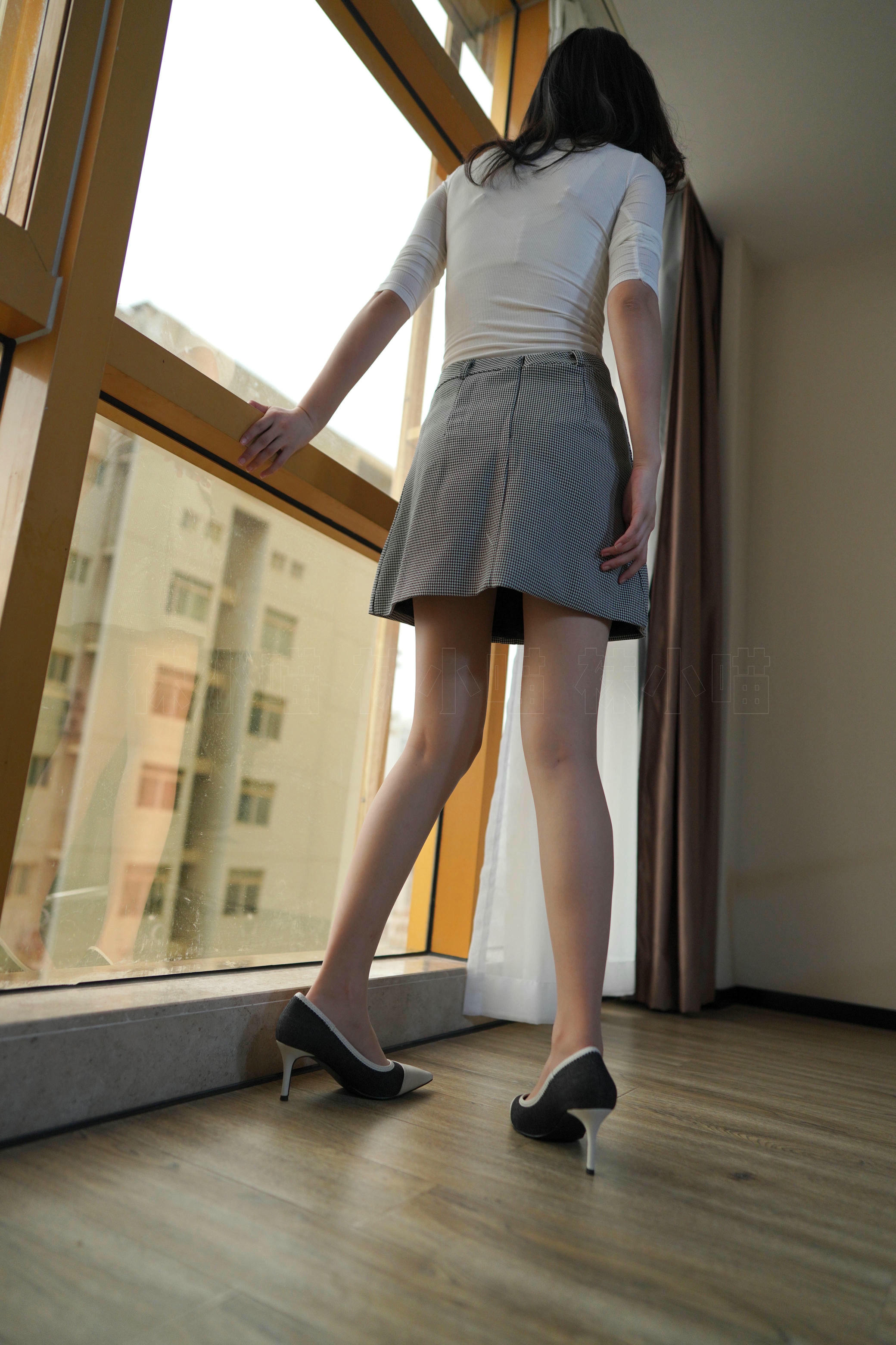 袜小喵 KT238 翘个小班来拍腿 [99P+175M]_第5集