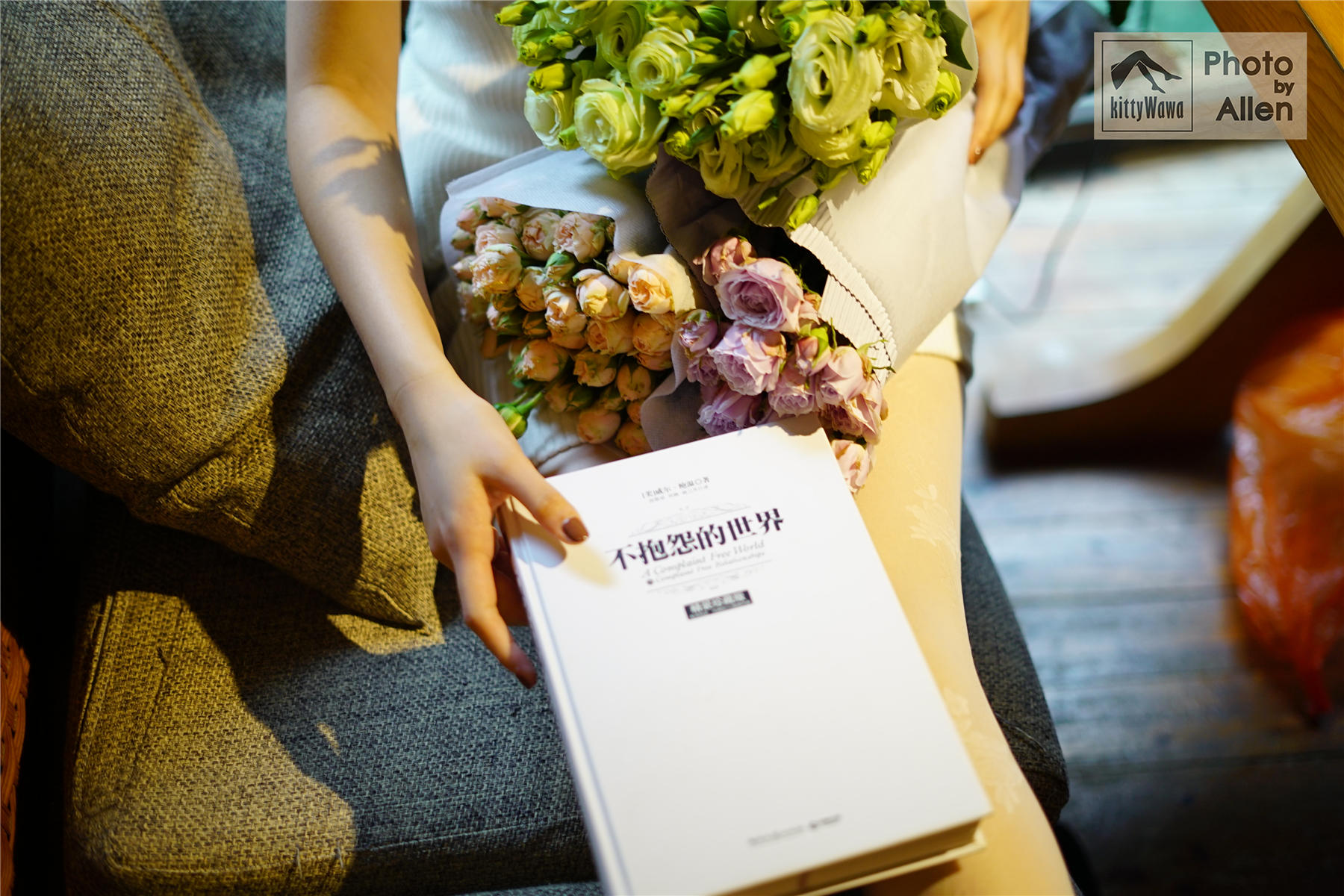 袜小喵 KT025 被花耽误的一期 [99P+23M]_第1集