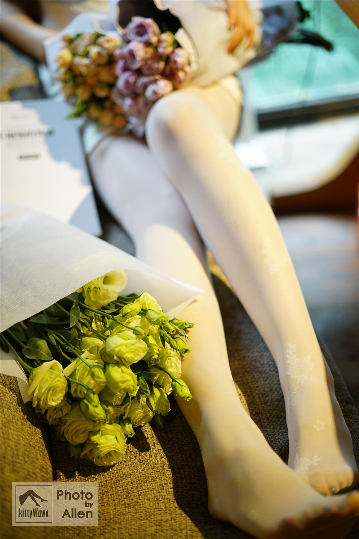 袜小喵 KT025 被花耽误的一期 [99P+23M]_第1集