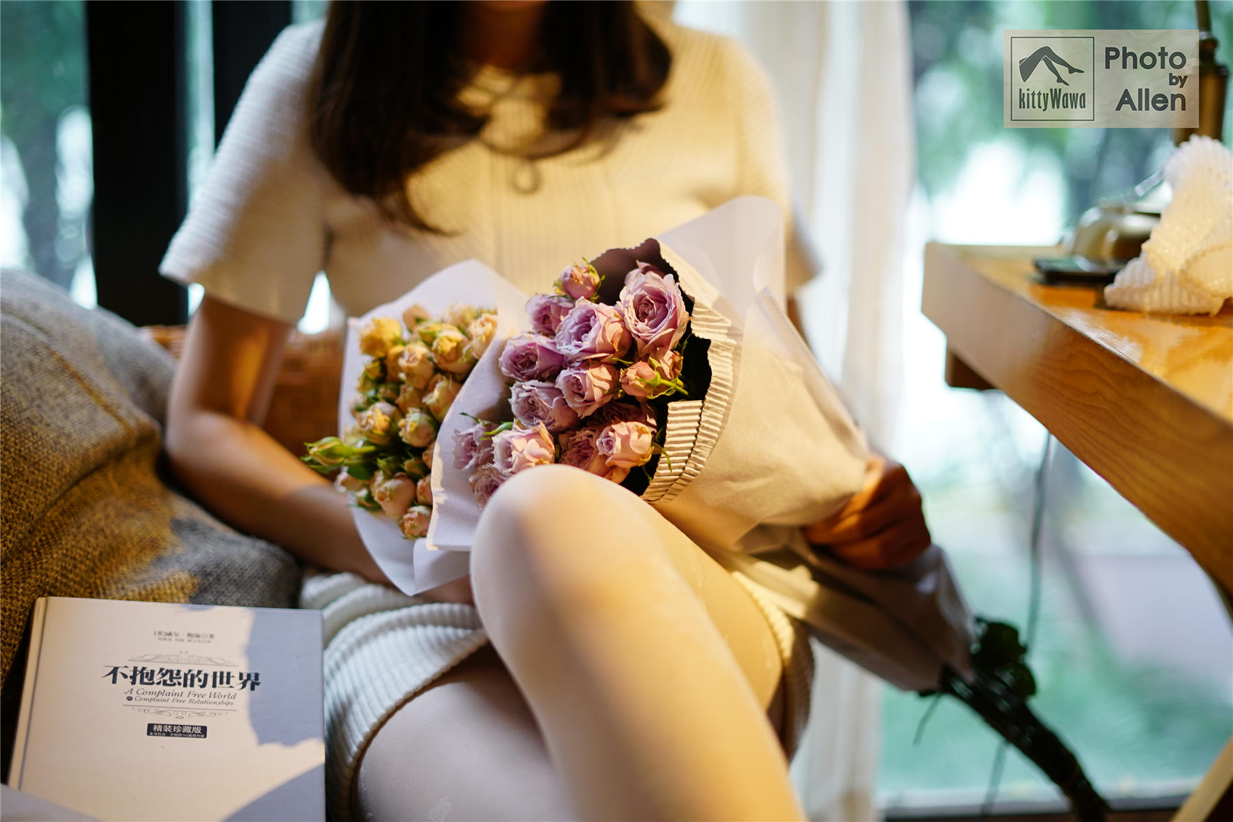 袜小喵 KT025 被花耽误的一期 [99P+23M]_第2集