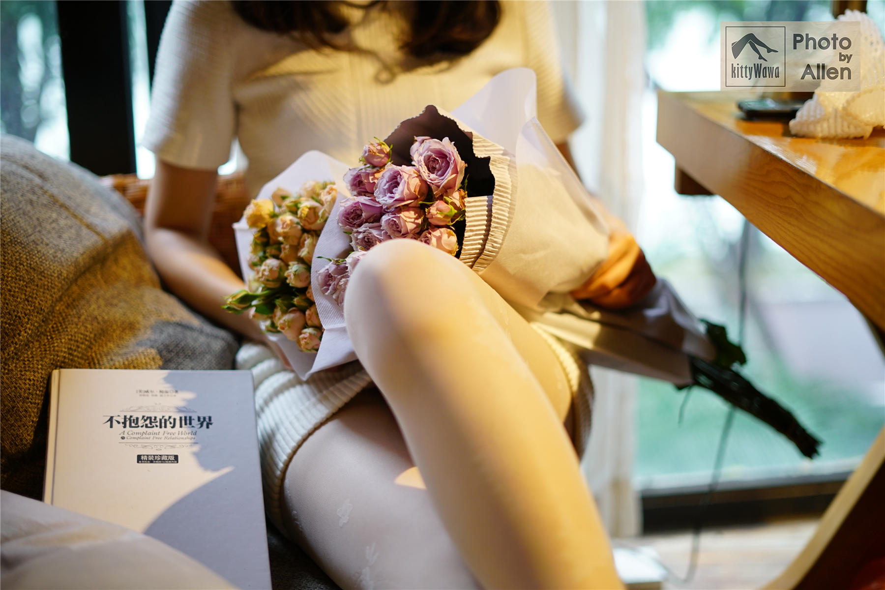 袜小喵 KT025 被花耽误的一期 [99P+23M]_第2集