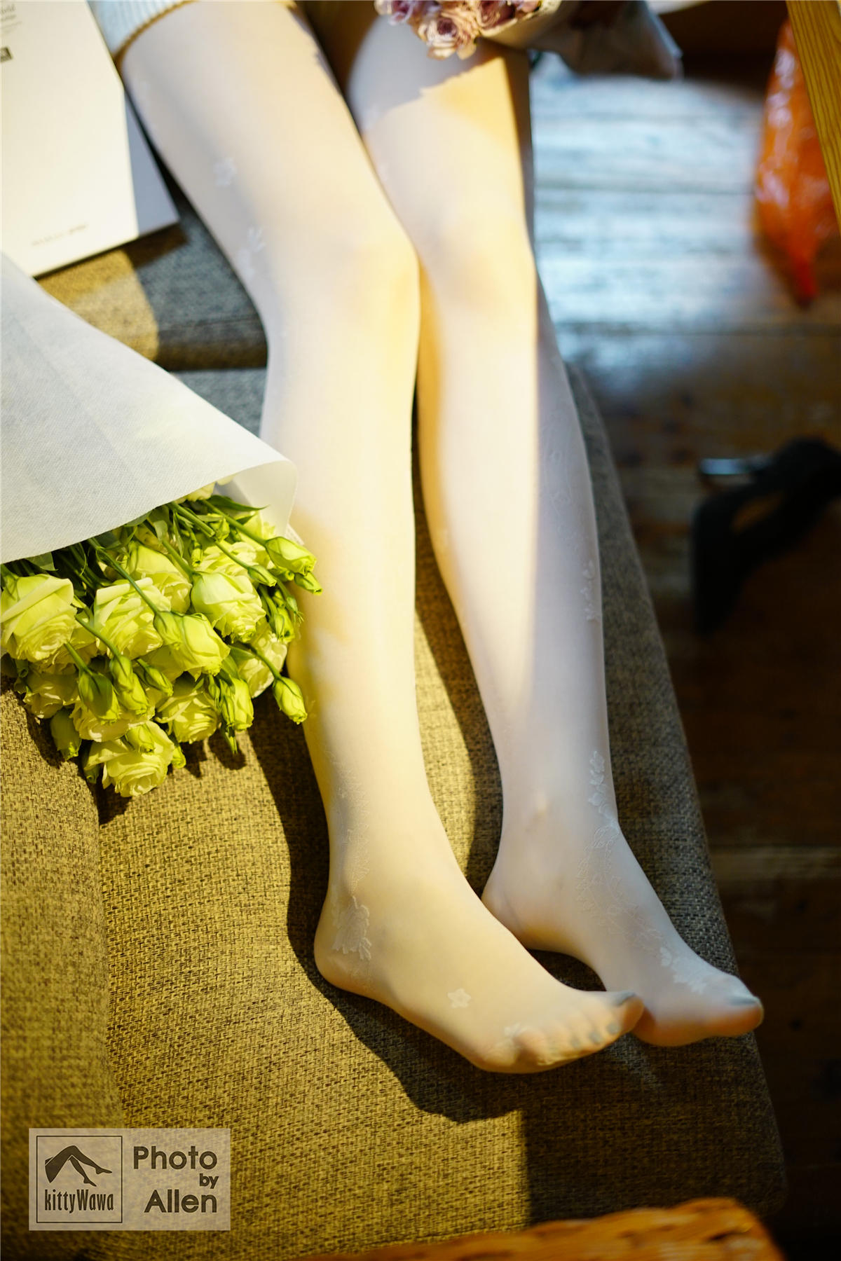 袜小喵 KT025 被花耽误的一期 [99P+23M]_第2集