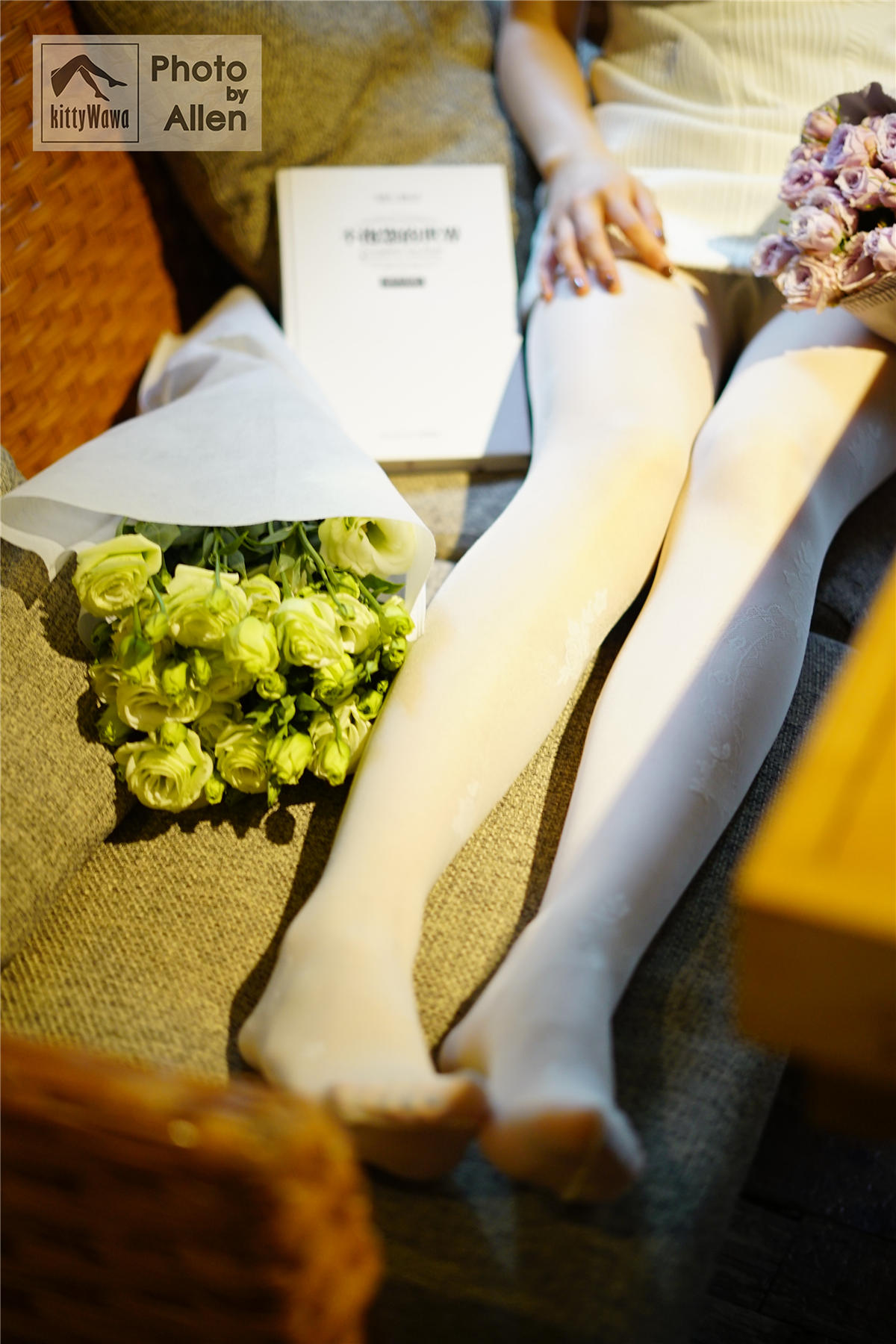 袜小喵 KT025 被花耽误的一期 [99P+23M]_第2集