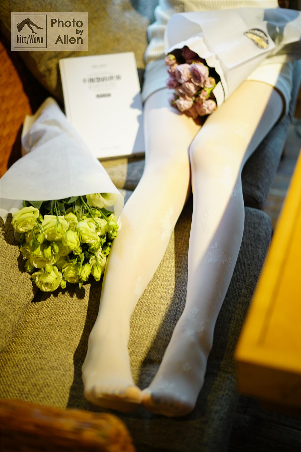 袜小喵 KT025 被花耽误的一期 [99P+23M]_第3集