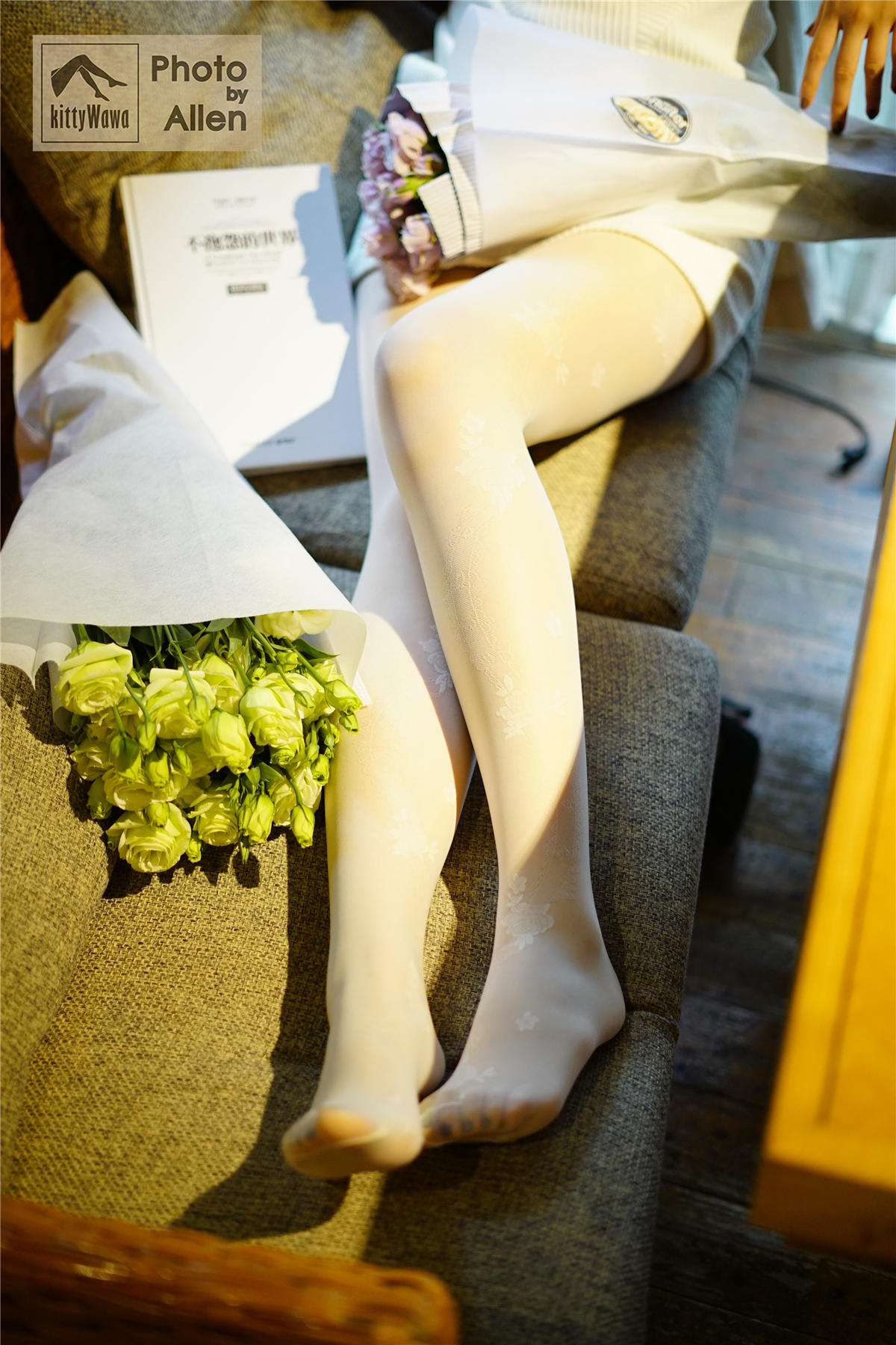 袜小喵 KT025 被花耽误的一期 [99P+23M]_第3集