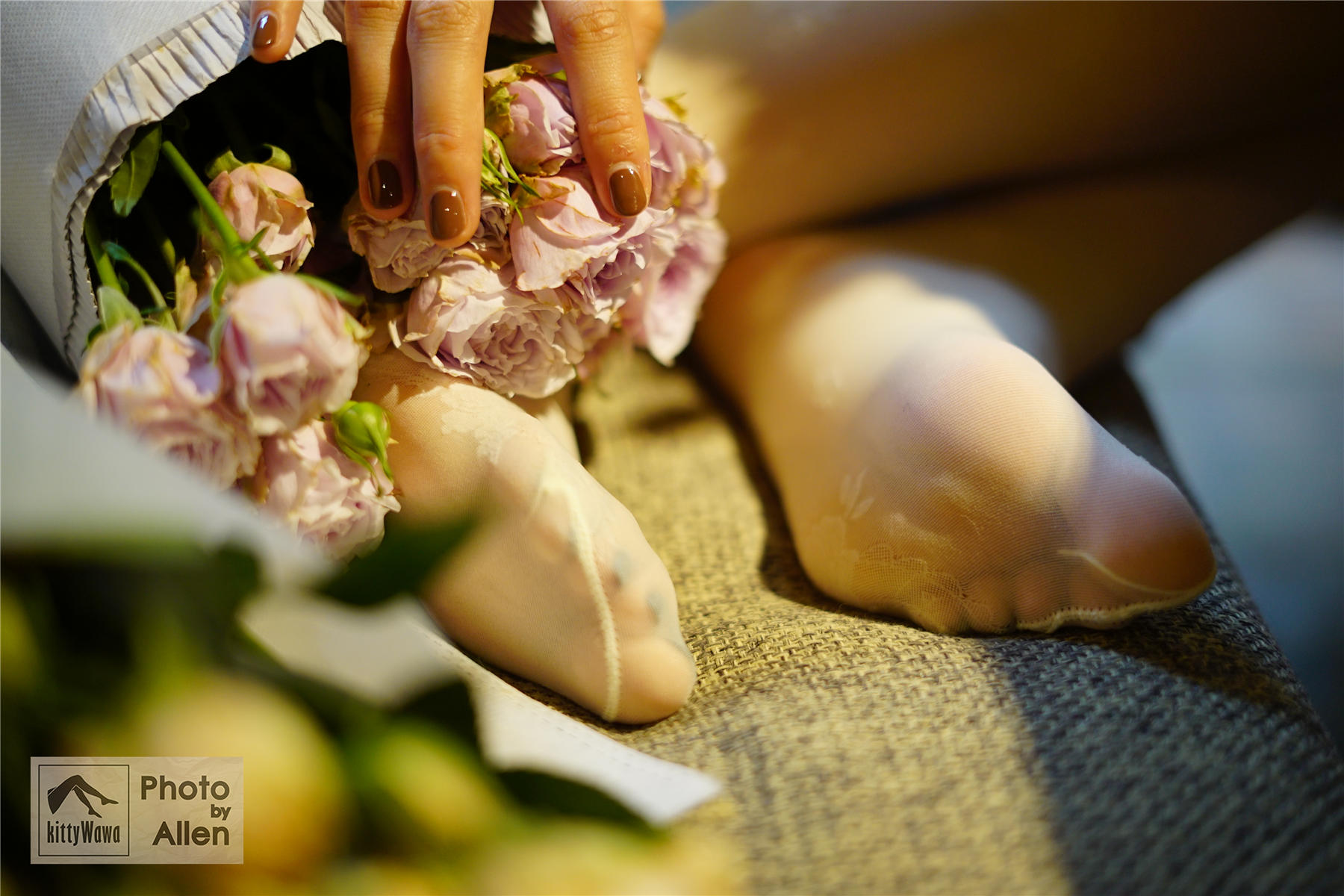 袜小喵 KT025 被花耽误的一期 [99P+23M]_第4集