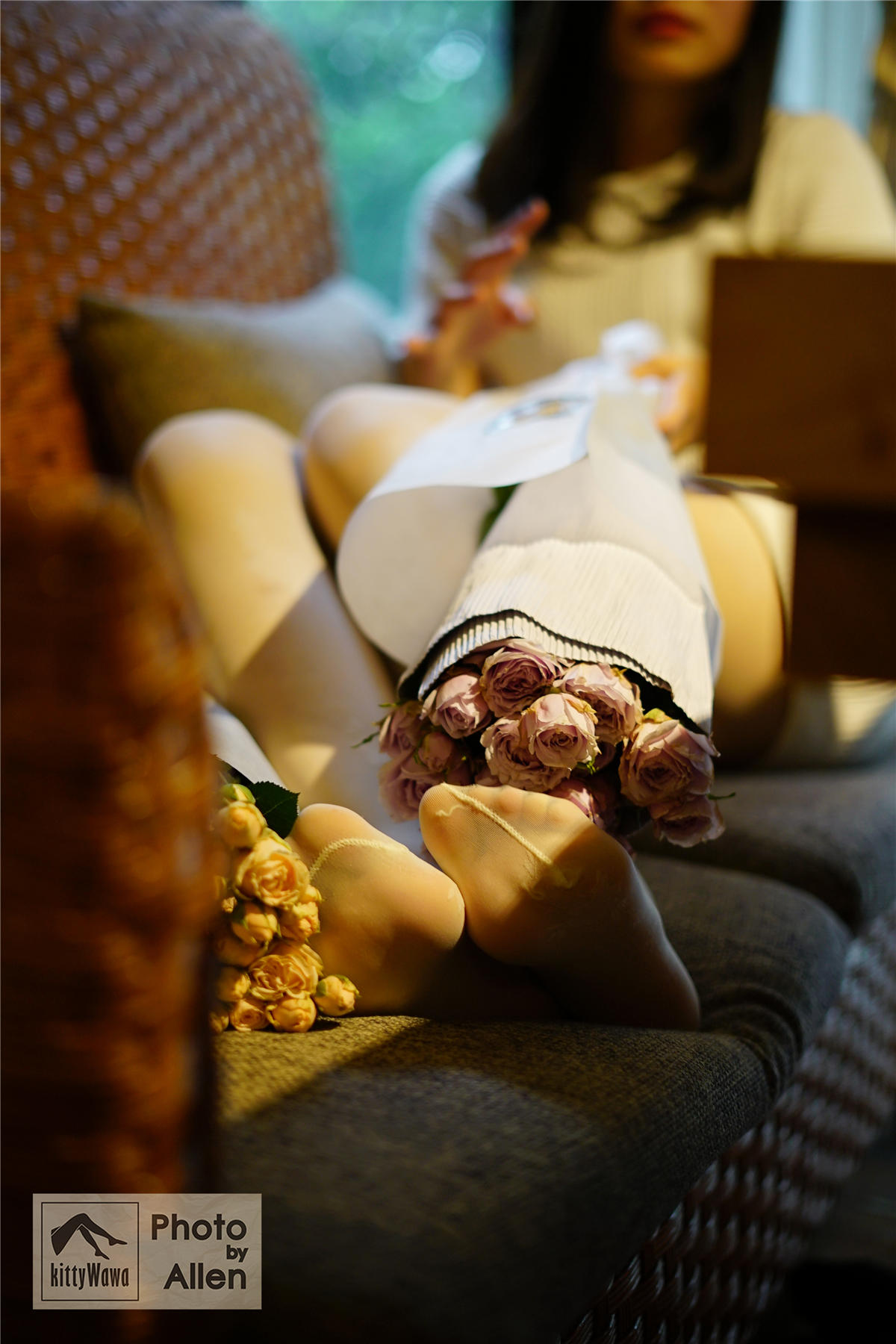 袜小喵 KT025 被花耽误的一期 [99P+23M]_第4集