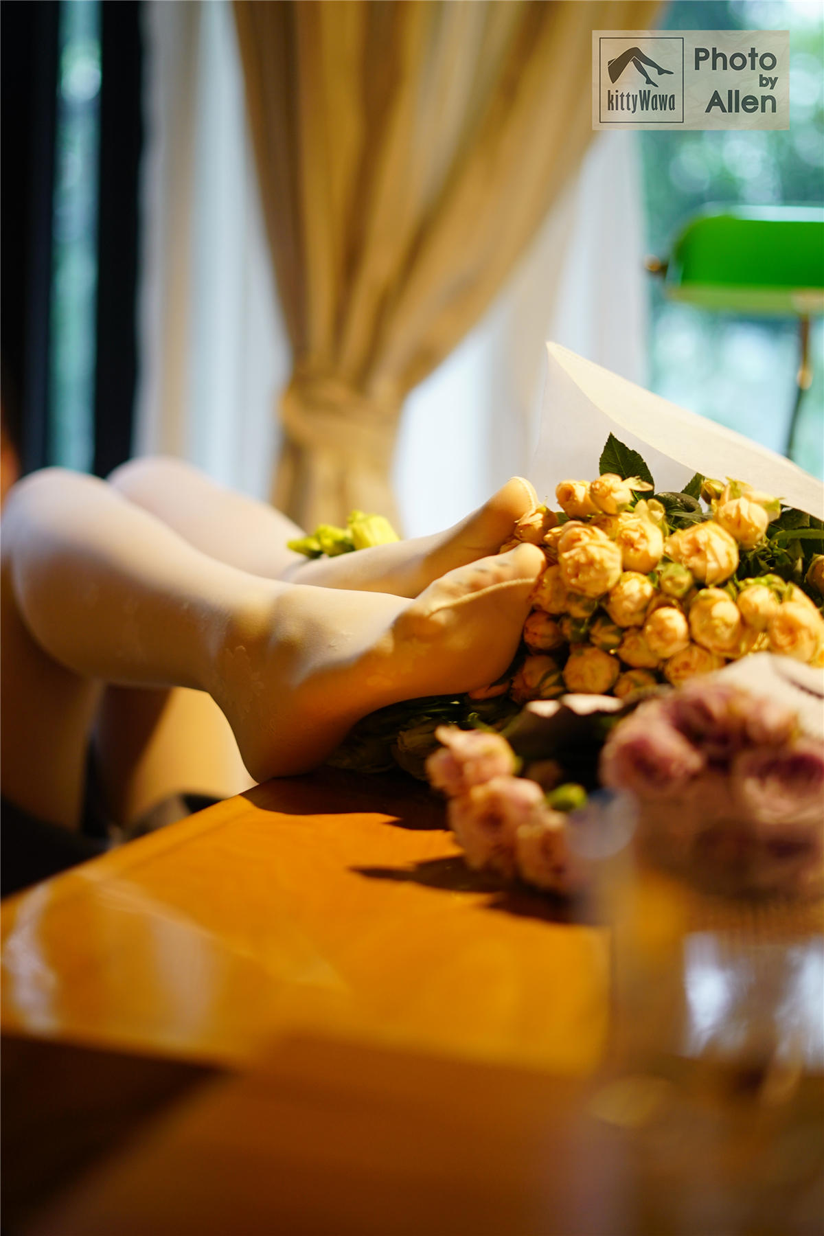 袜小喵 KT025 被花耽误的一期 [99P+23M]_第5集