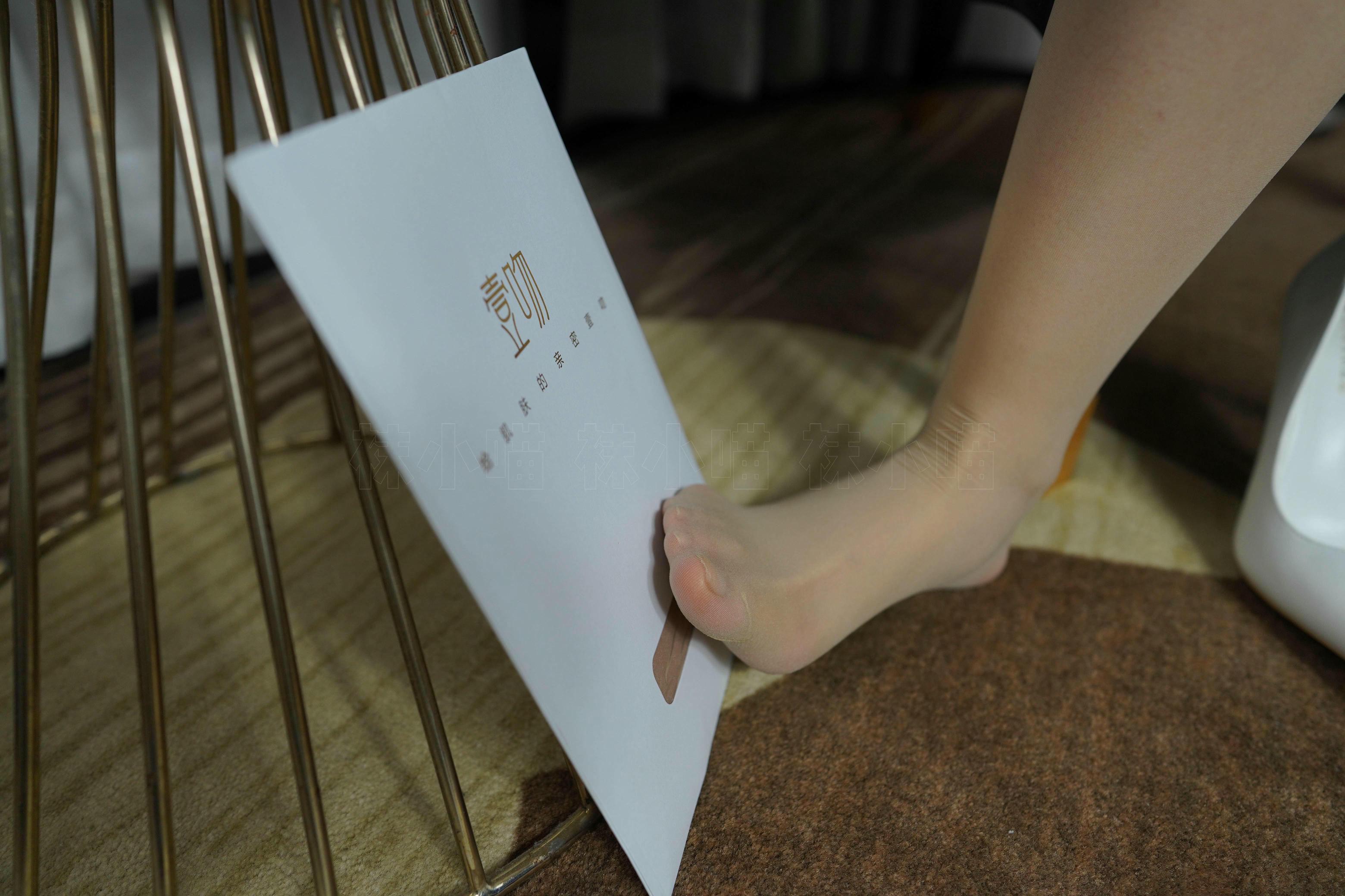 袜小喵 KT252 浅蓝连衣裙 [88P+116M]_第1集