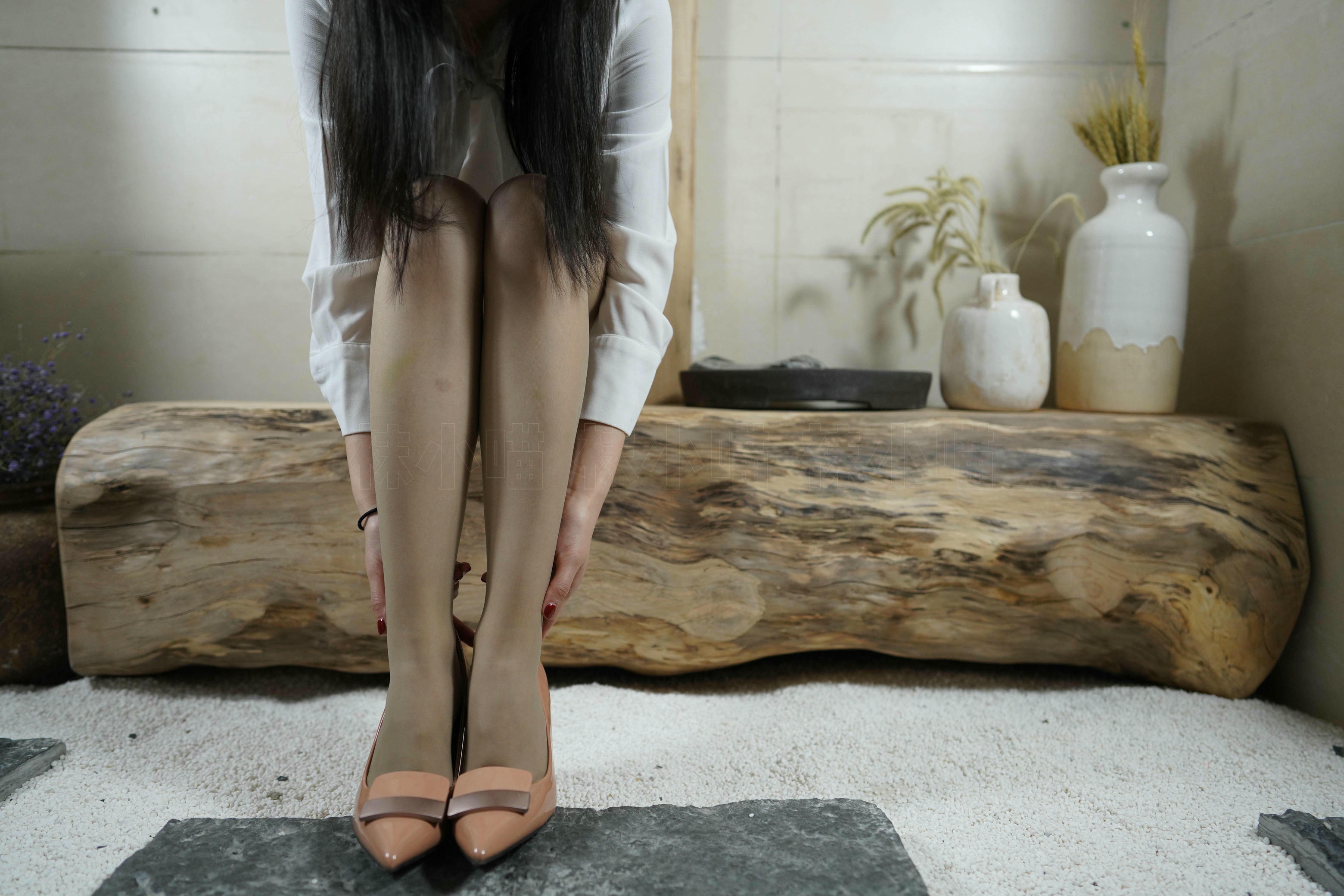 袜小喵 KT258 清新白色系 [99P+157M]_第1集