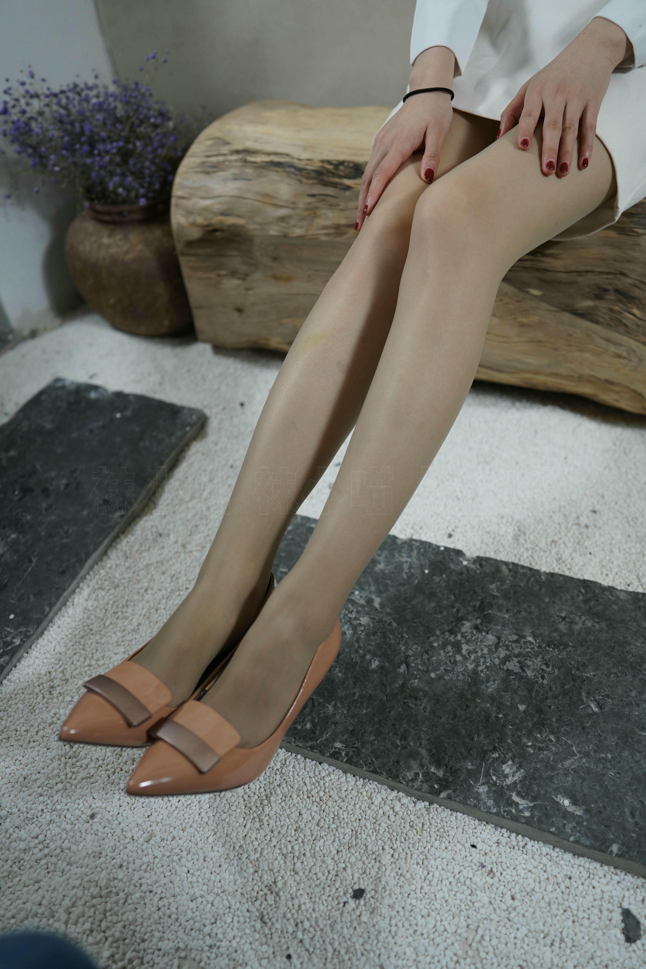 袜小喵 KT258 清新白色系 [99P+157M]_第3集