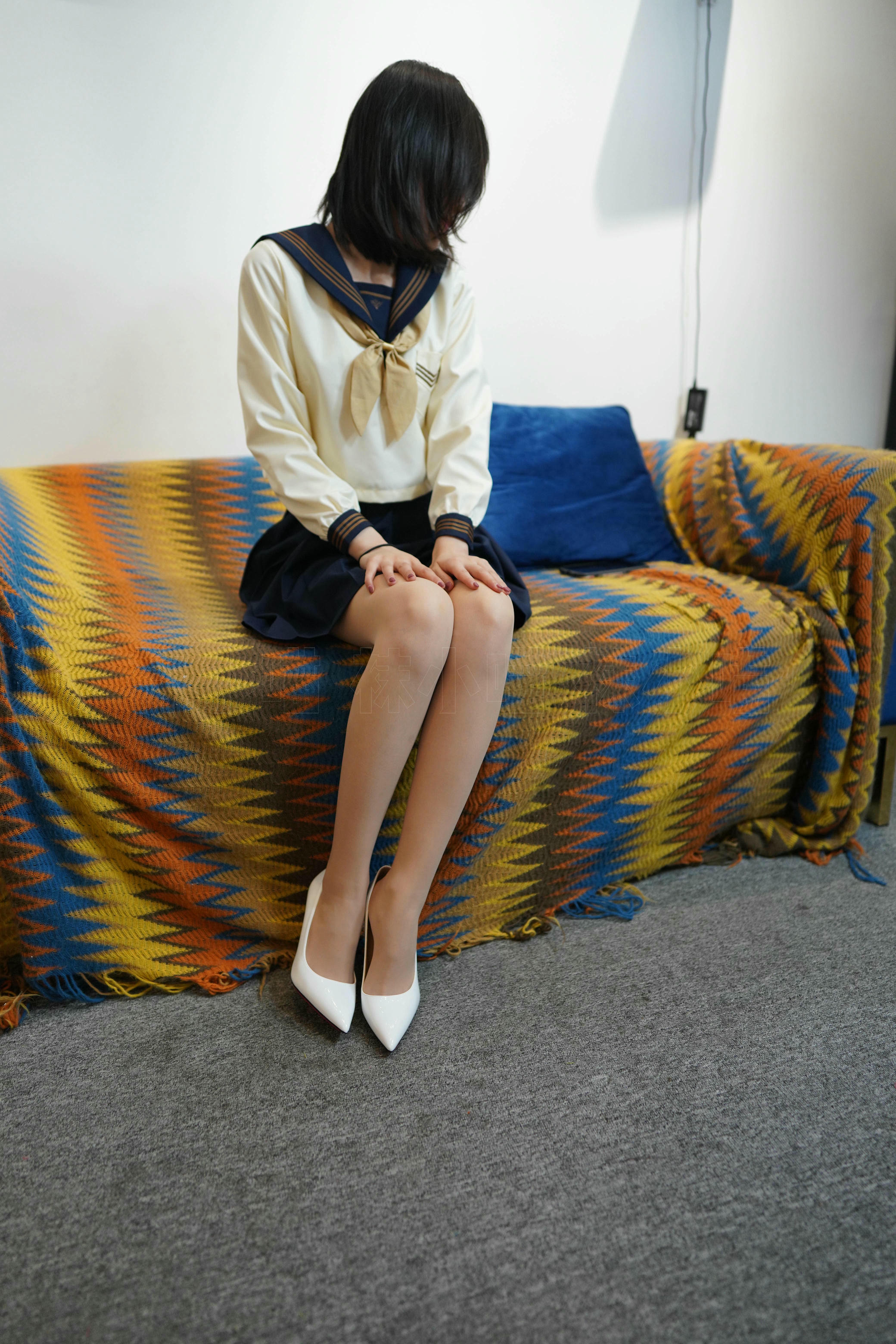 袜小喵 KT268 水手服 [99P+210M]_第1集