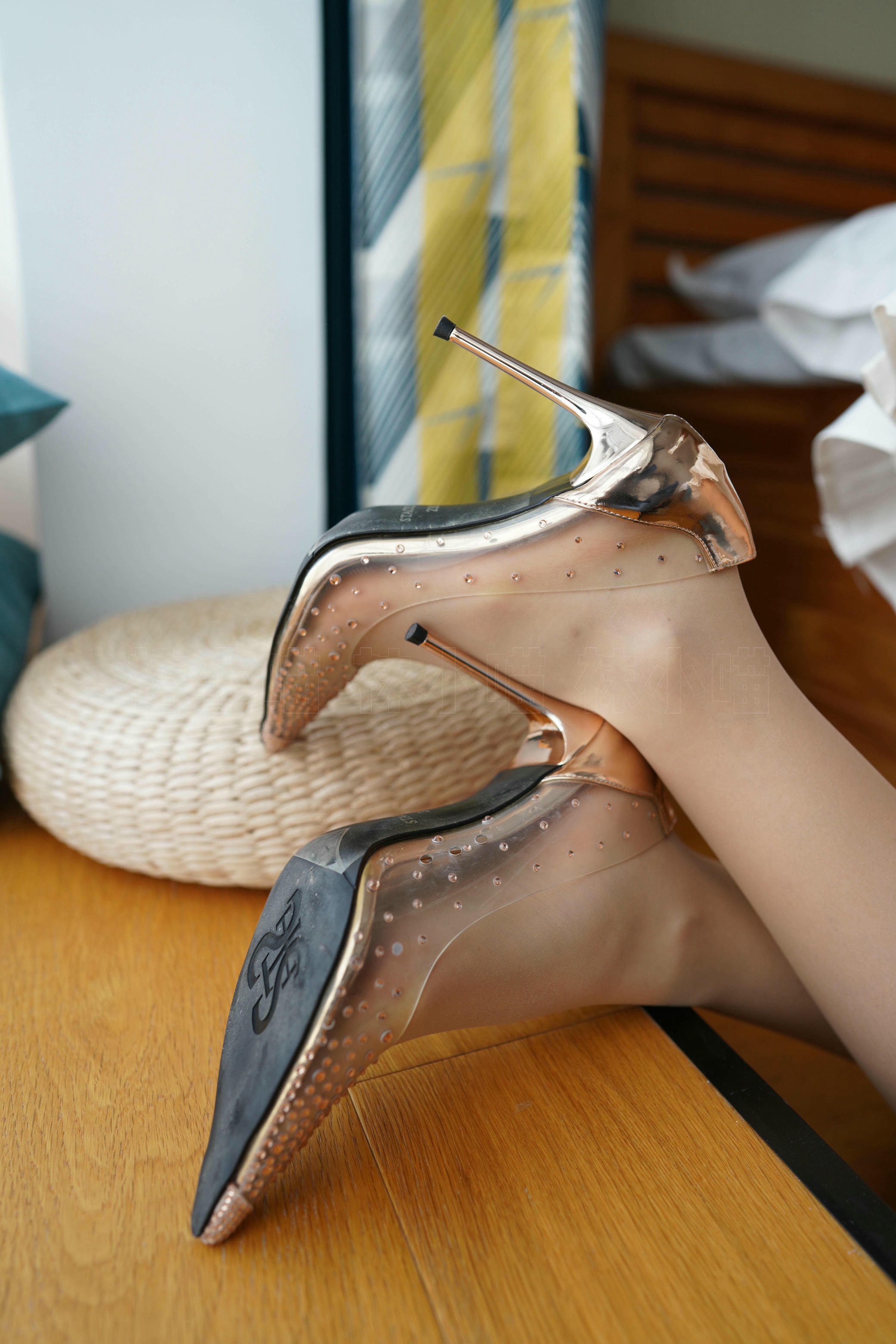 袜小喵 KT269 清新小格子 [99P+128M]_第4集