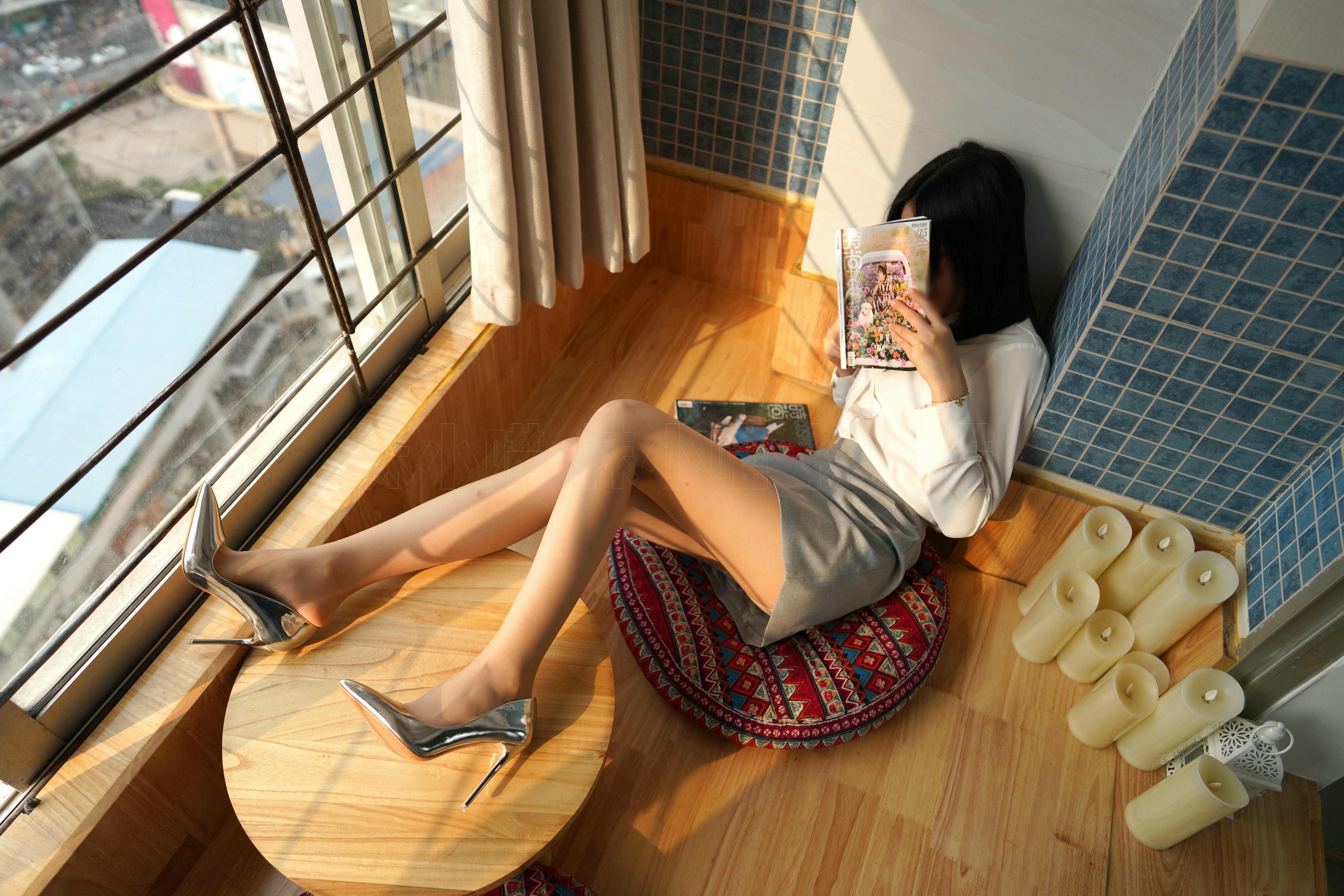 袜小喵 KT278 晒太阳[95P／157MB]_第1集