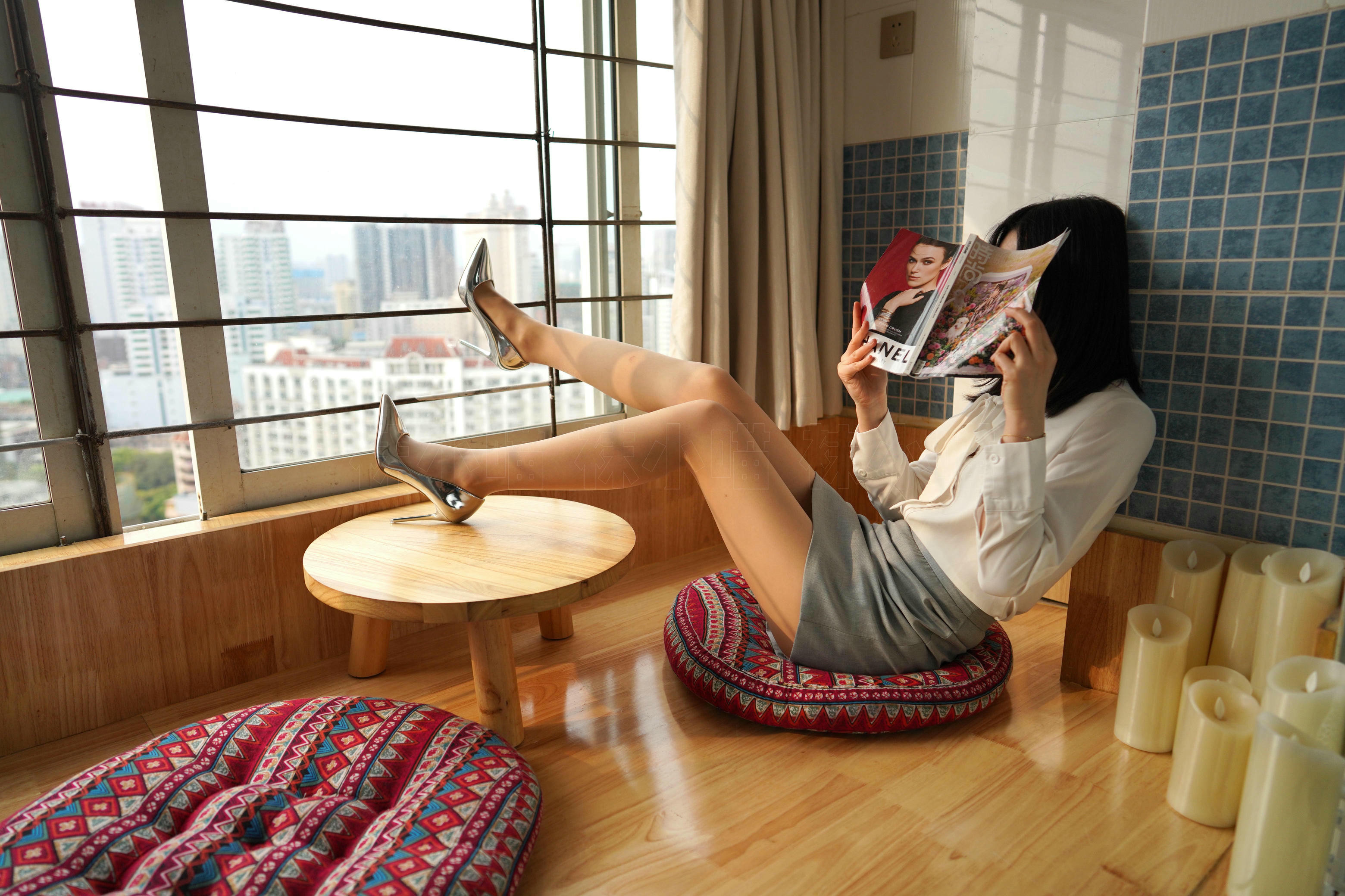 袜小喵 KT278 晒太阳[95P／157MB]_第2集