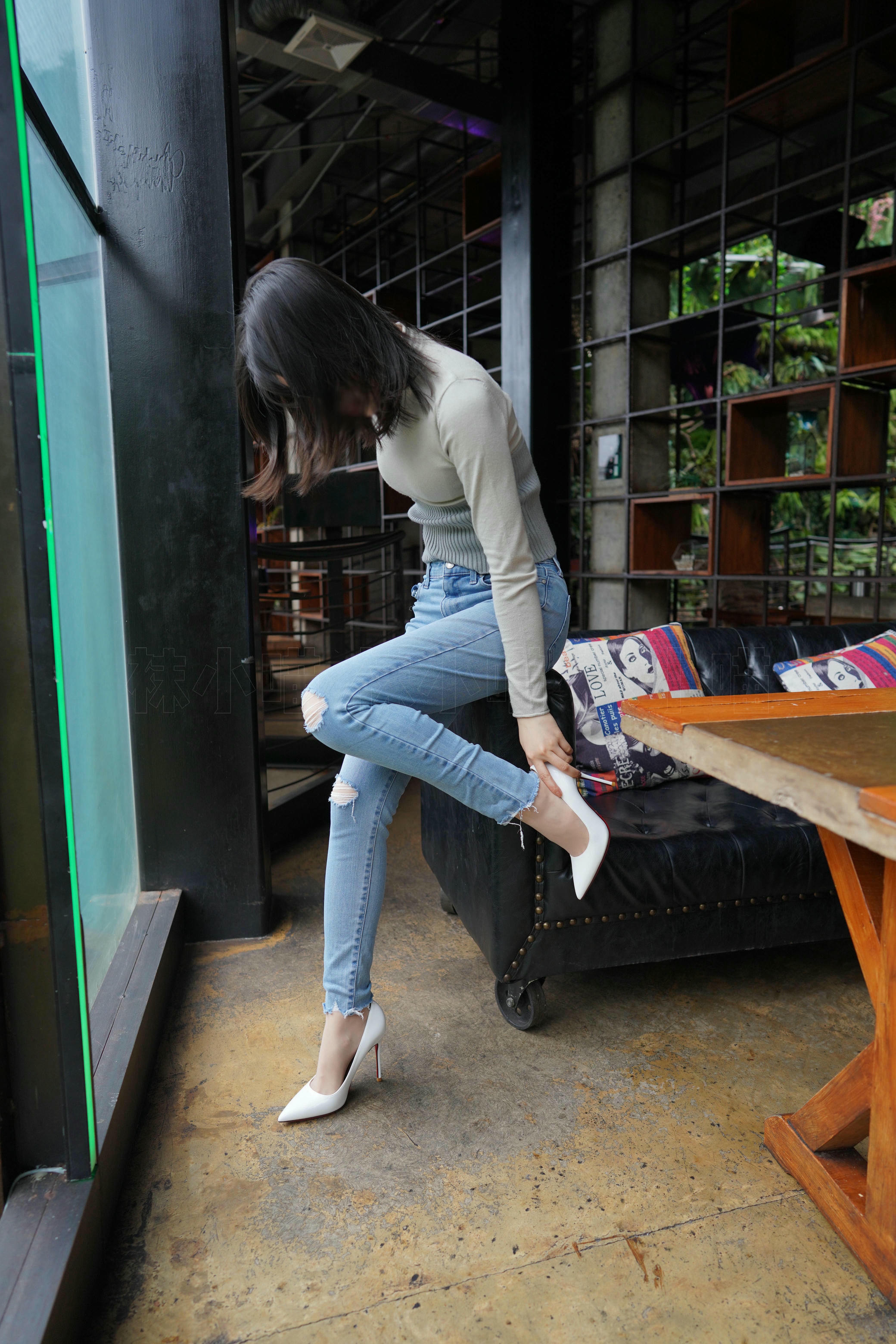 袜小喵 KT279 牛仔裤[91+1P／149MB]_第1集