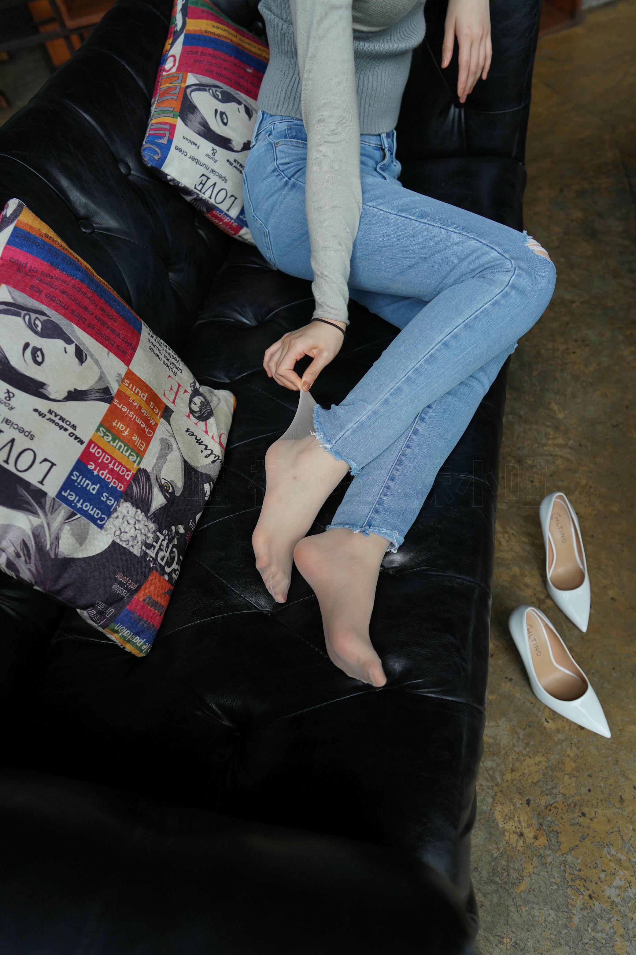 袜小喵 KT279 牛仔裤[91+1P／149MB]_第3集