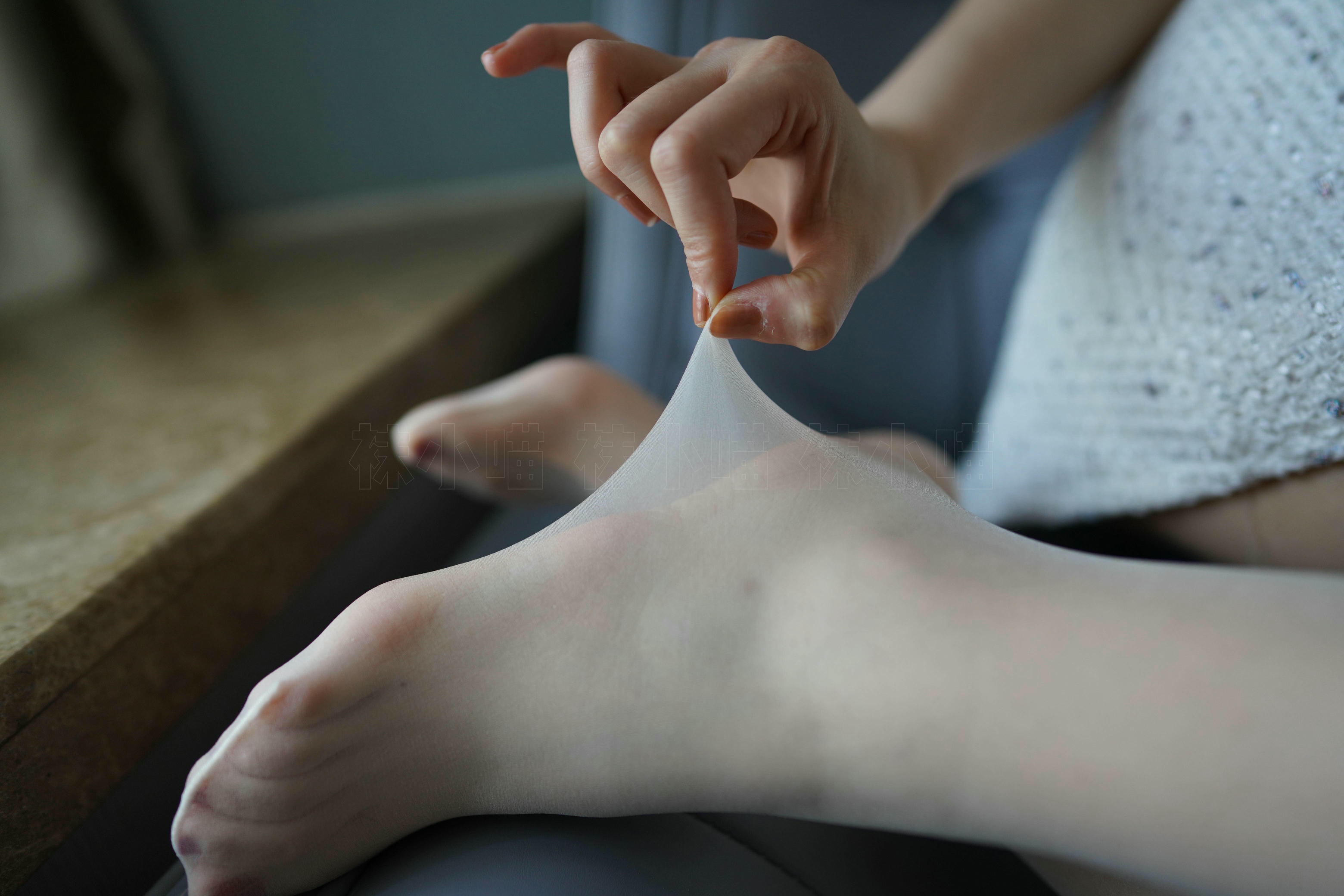 袜小喵 KT282 洁白无暇 [93+1P／117MB]_第5集