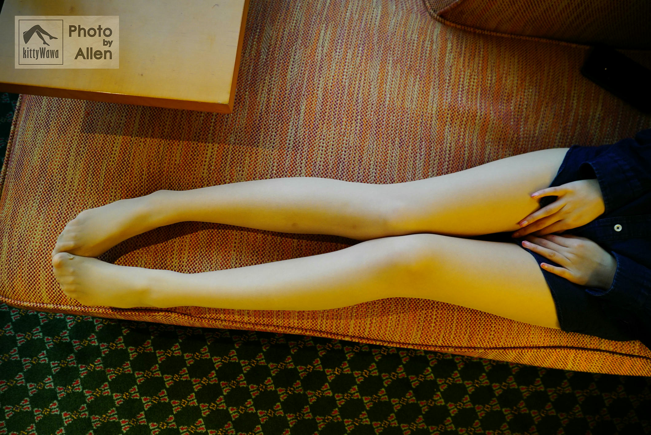 袜小喵 KT032 藏蓝衬衣 [59P+59M]_第2集