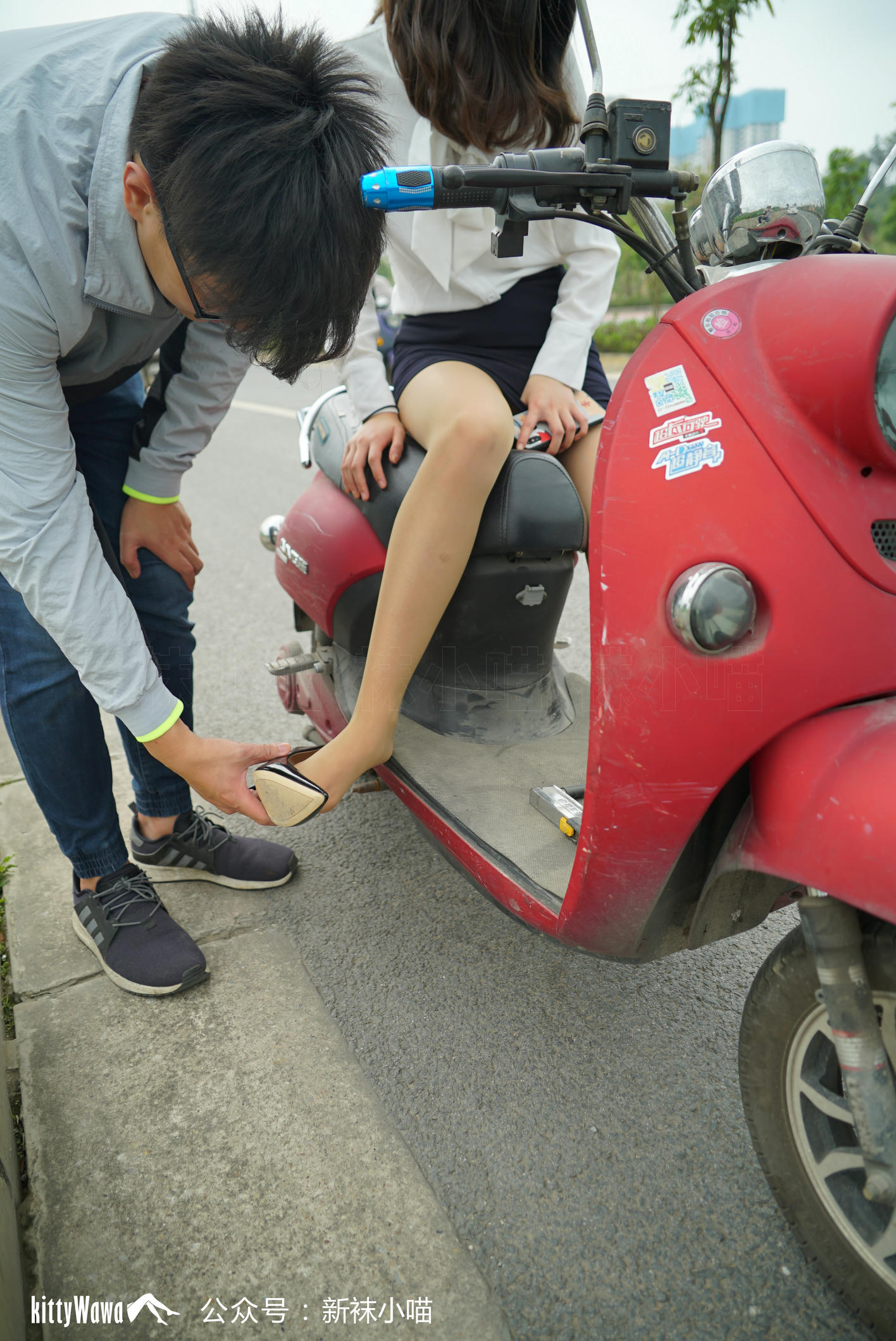 袜小喵故事集 KTS007 顺风车 [80P+523MB]_第2集