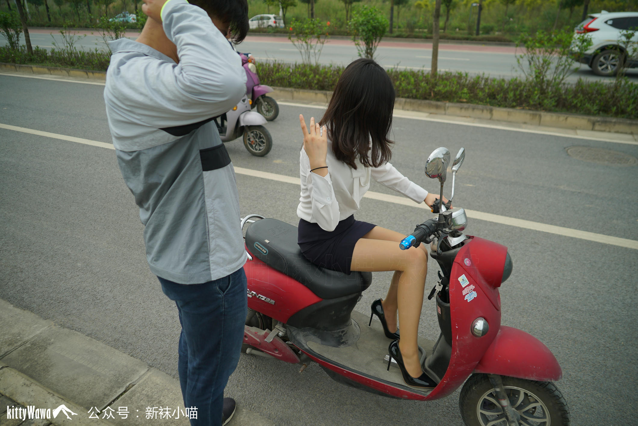 袜小喵故事集 KTS007 顺风车 [80P+523MB]_第3集