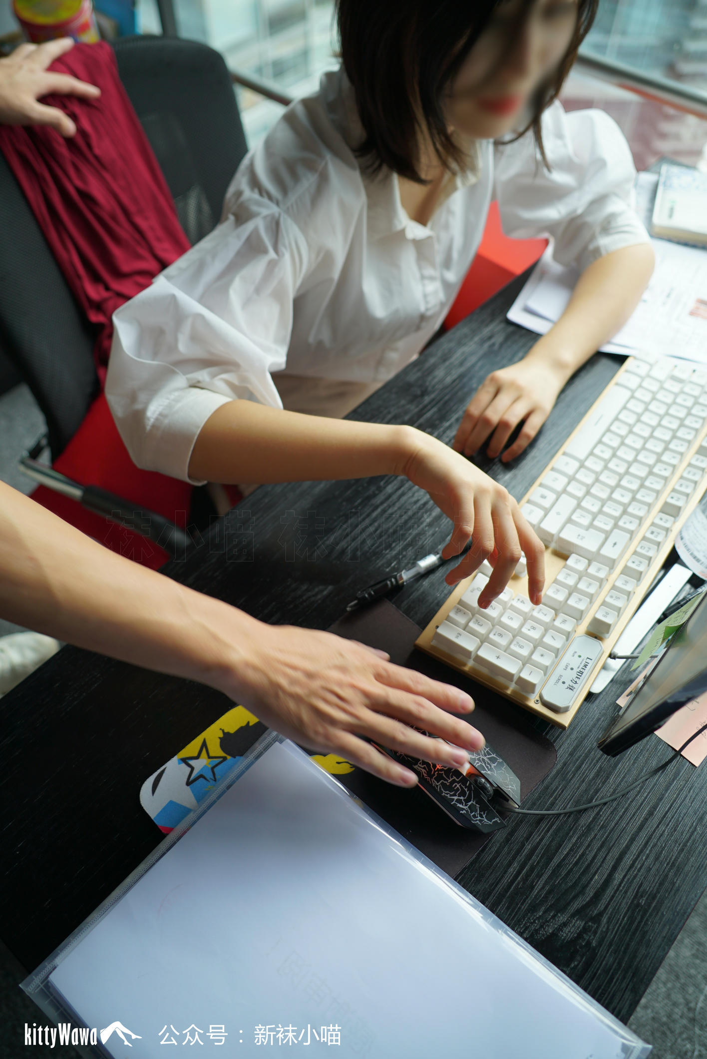 袜小喵故事集 KTS014 加班 [89P+535MB]_第2集