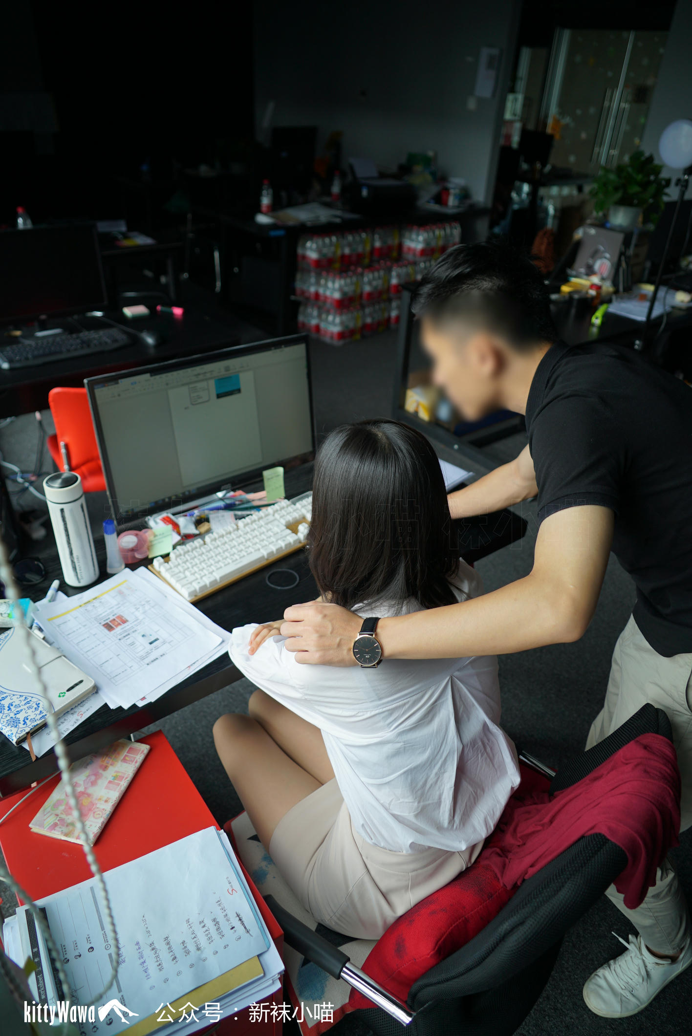 袜小喵故事集 KTS014 加班 [89P+535MB]_第2集