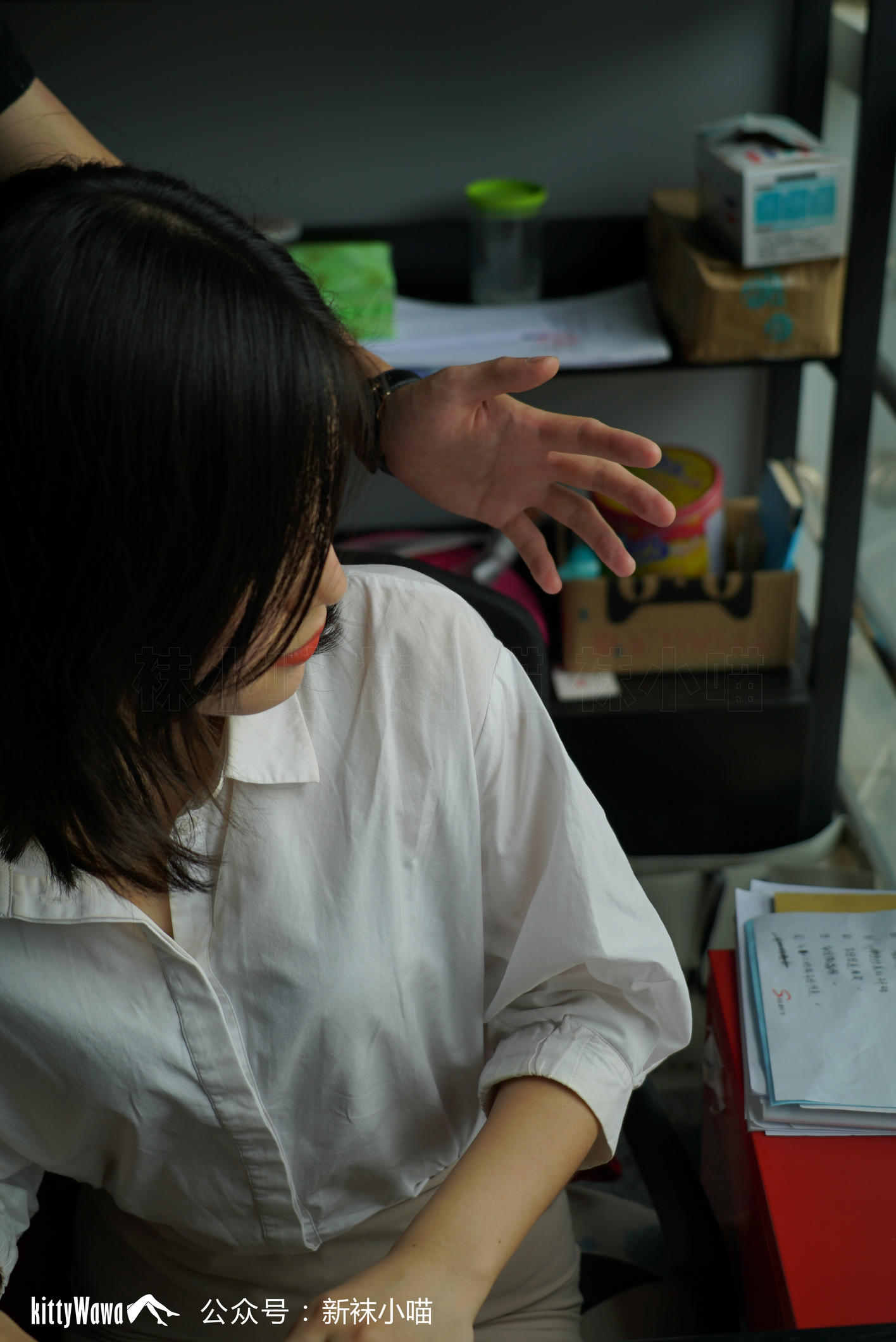 袜小喵故事集 KTS014 加班 [89P+535MB]_第2集