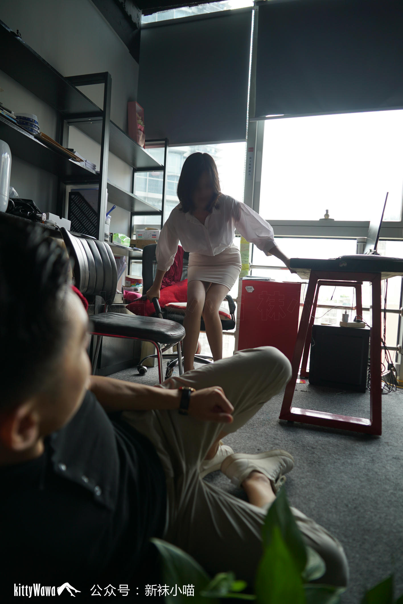 袜小喵故事集 KTS014 加班 [89P+535MB]_第3集