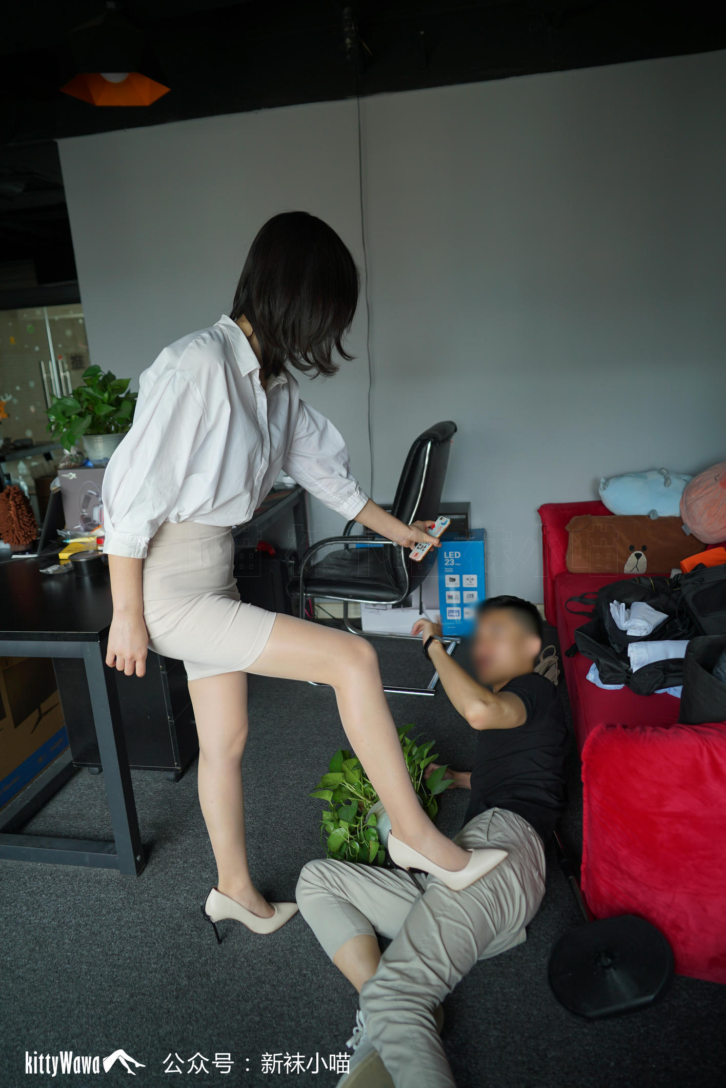 袜小喵故事集 KTS014 加班 [89P+535MB]_第3集