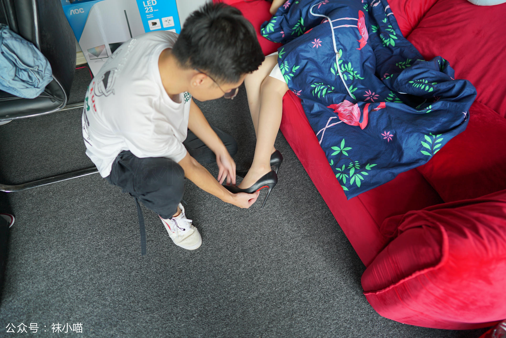 袜小喵故事集 KTS016 L总监指导方案 [115P+738MB]_第3集