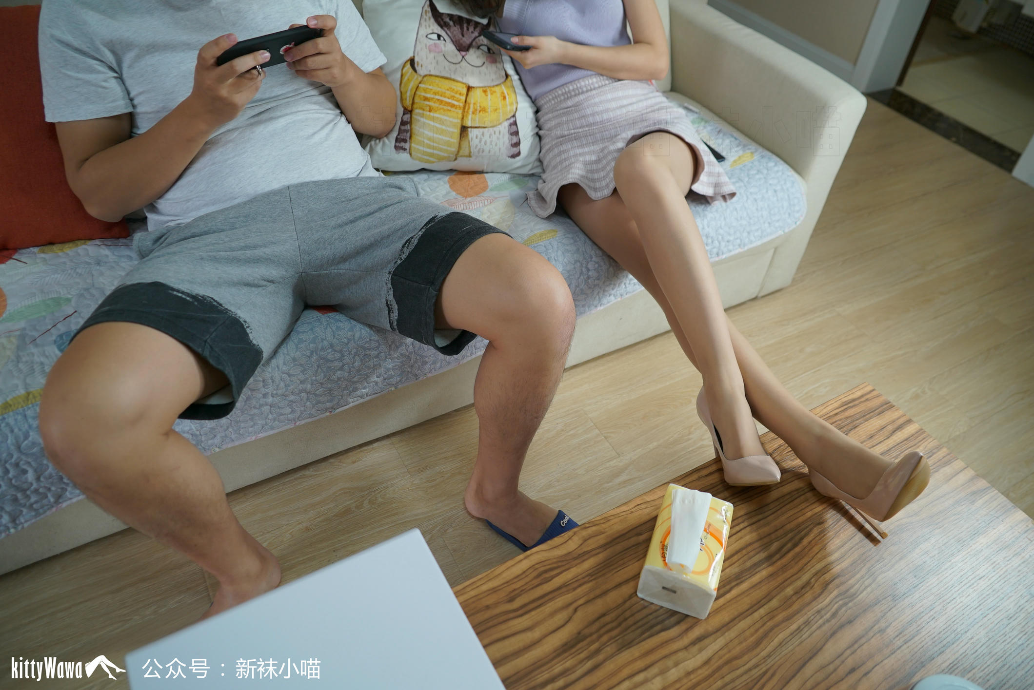 袜小喵故事集 KTS019 表姐 [72P+372MB]_第1集