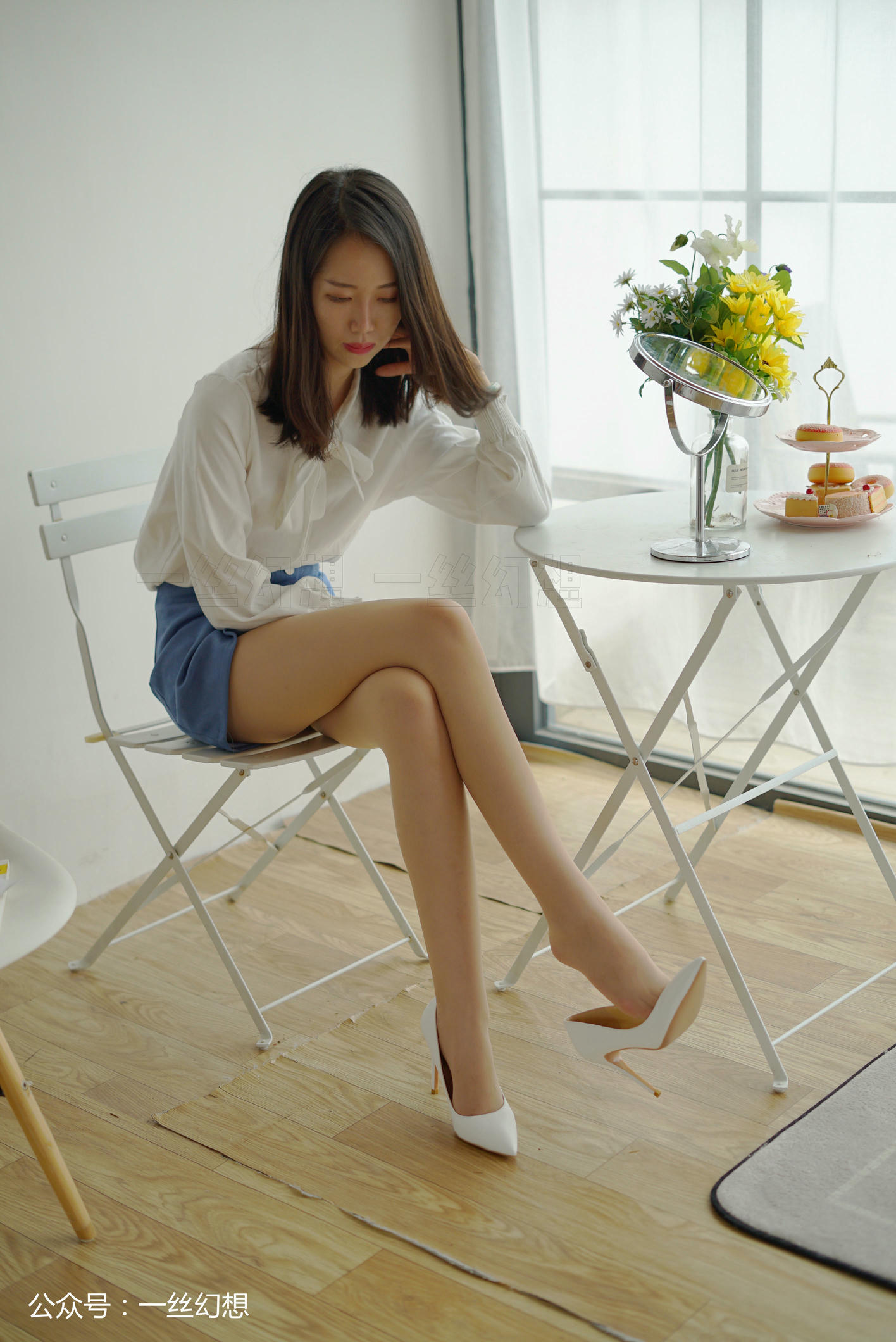 高丝女子图鉴 袜小喵×一丝幻想 NZ026 茜茜 [59P+46MB]_第3集