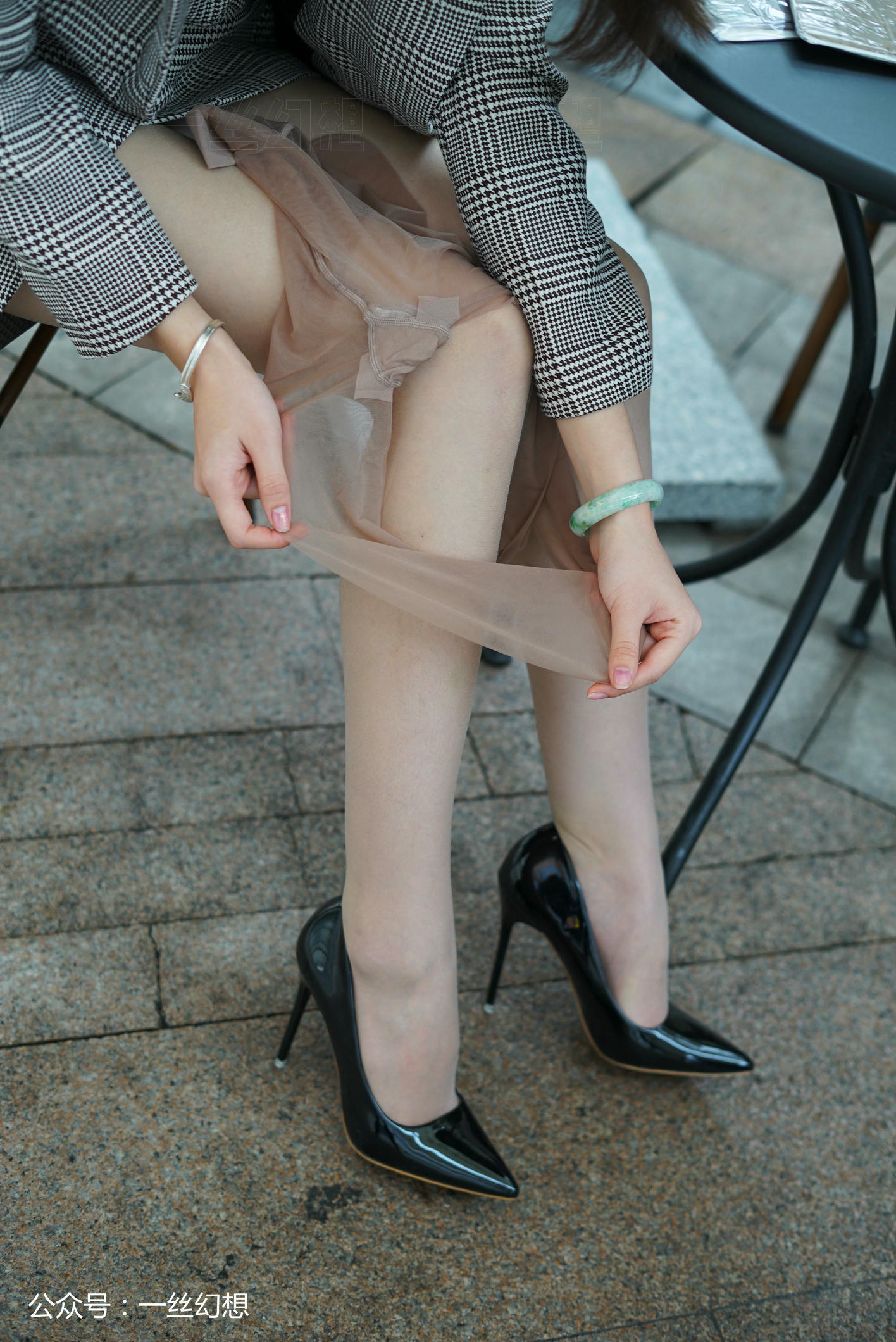 高丝女子图鉴 袜小喵×一丝幻想 NZ032 茜茜 [59P+75MB]_第1集