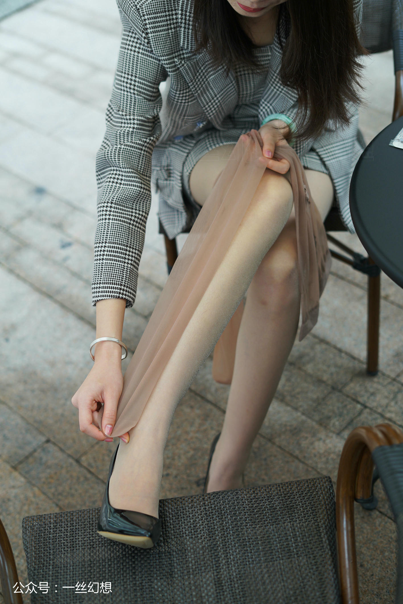 高丝女子图鉴 袜小喵×一丝幻想 NZ032 茜茜 [59P+75MB]_第1集