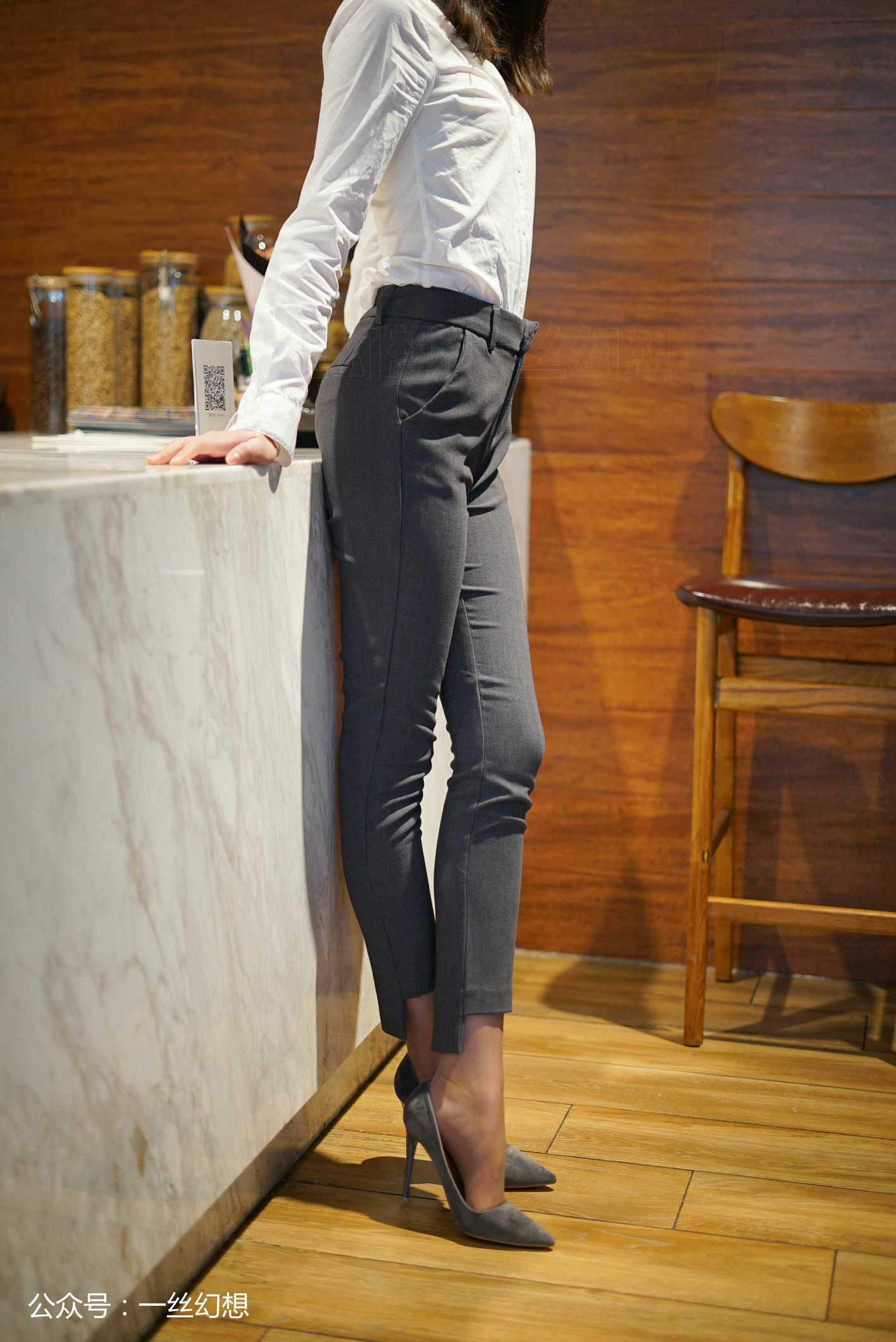 高丝女子图鉴 袜小喵×一丝幻想 NZ036 茜茜 [59P+65MB]_第1集