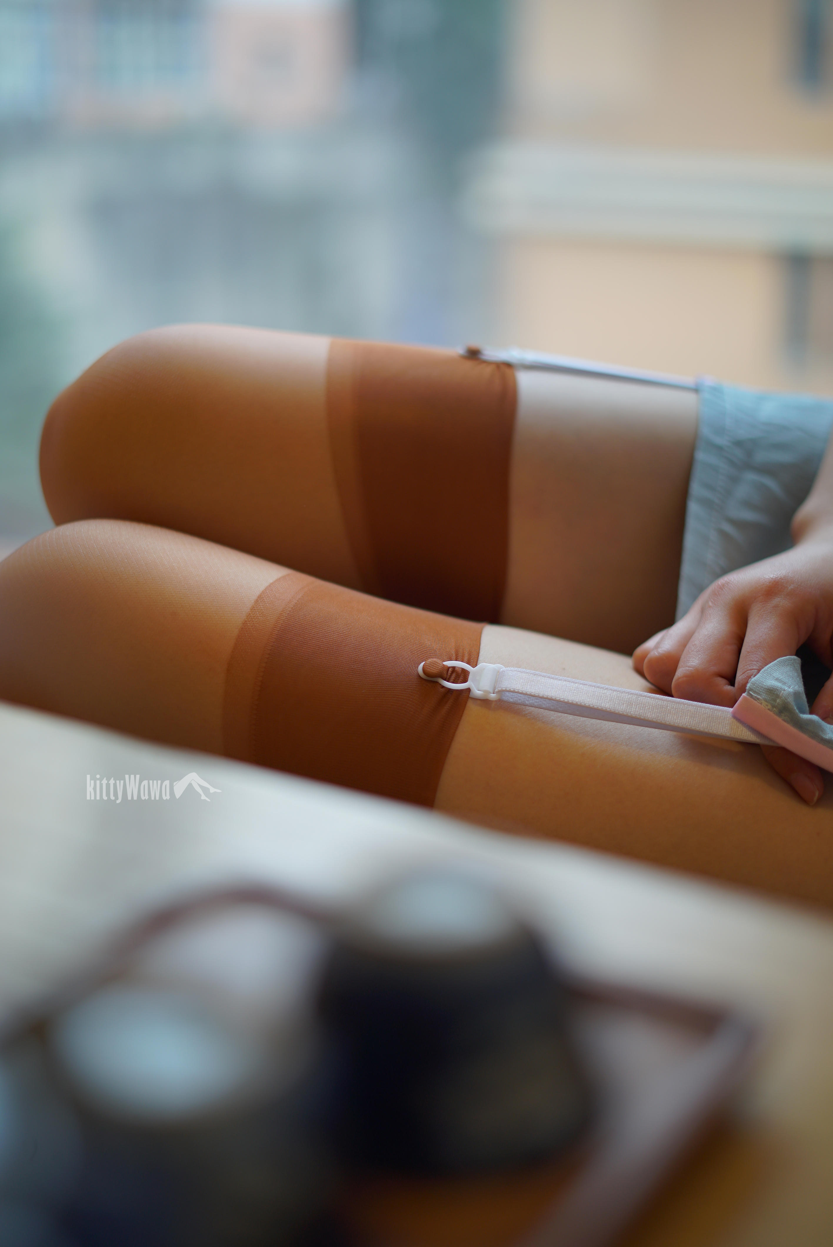 袜小喵 KT040 重庆春茶 [59P+40M]_第1集