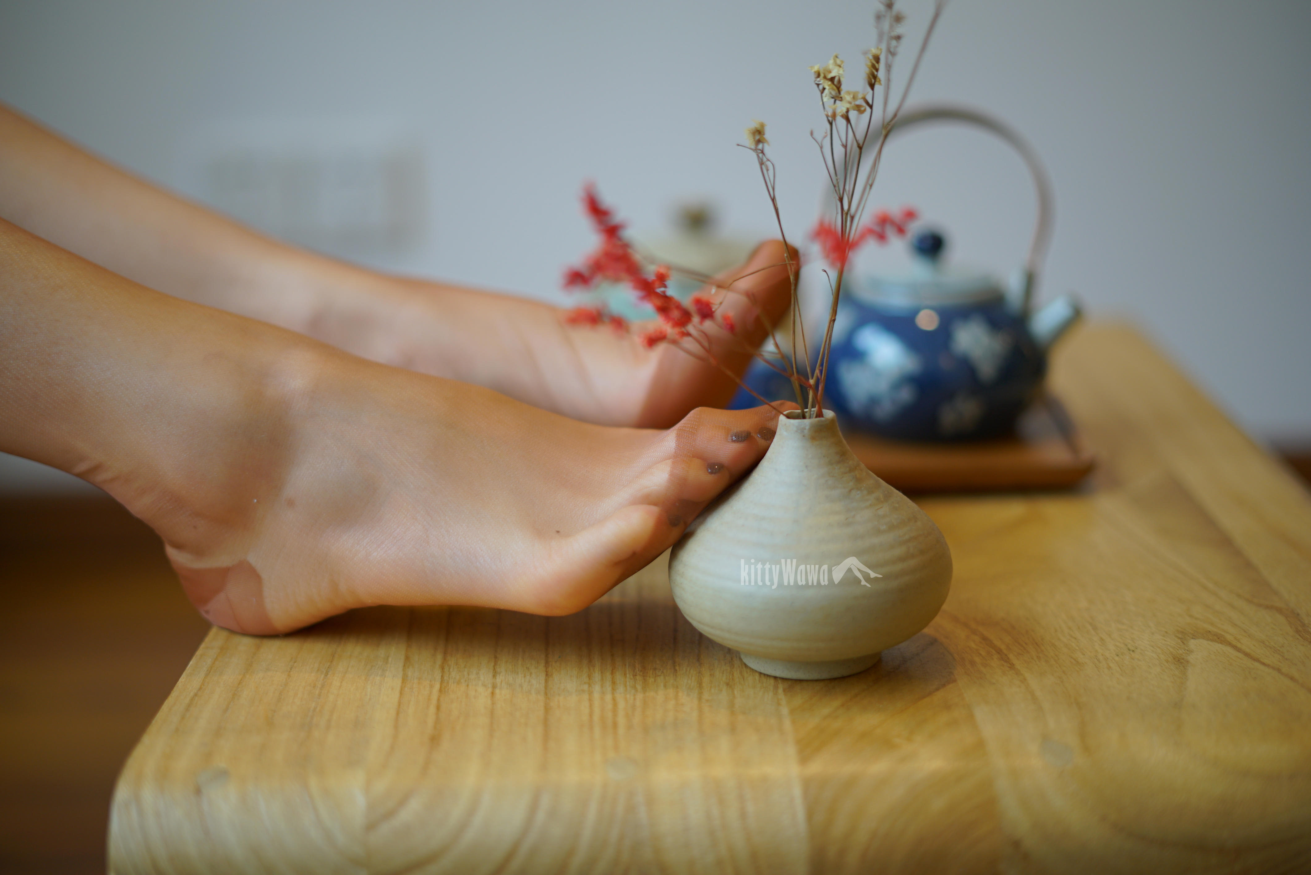 袜小喵 KT040 重庆春茶 [59P+40M]_第3集