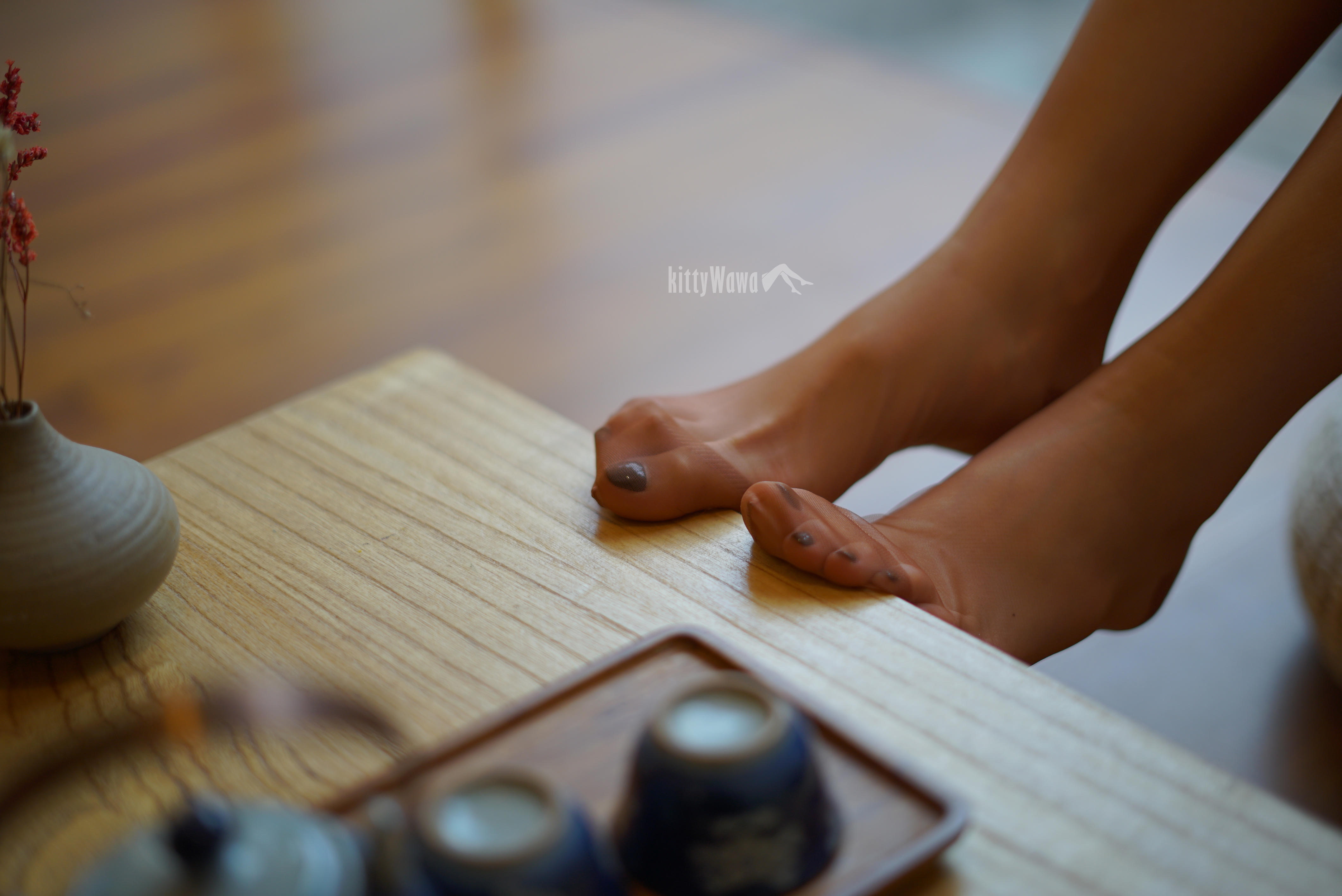 袜小喵 KT040 重庆春茶 [59P+40M]_第3集