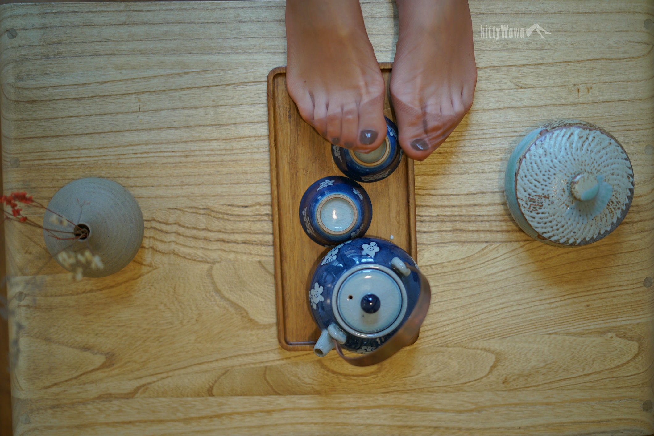 袜小喵 KT040 重庆春茶 [59P+40M]_第3集