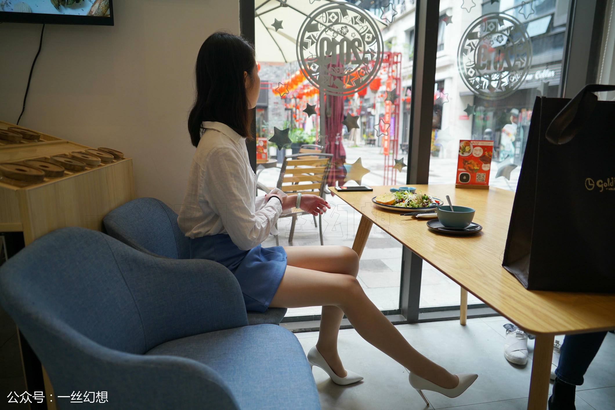 高丝女子图鉴 袜小喵×一丝幻想 NZ050 茜茜 [59P+49MB]_第1集