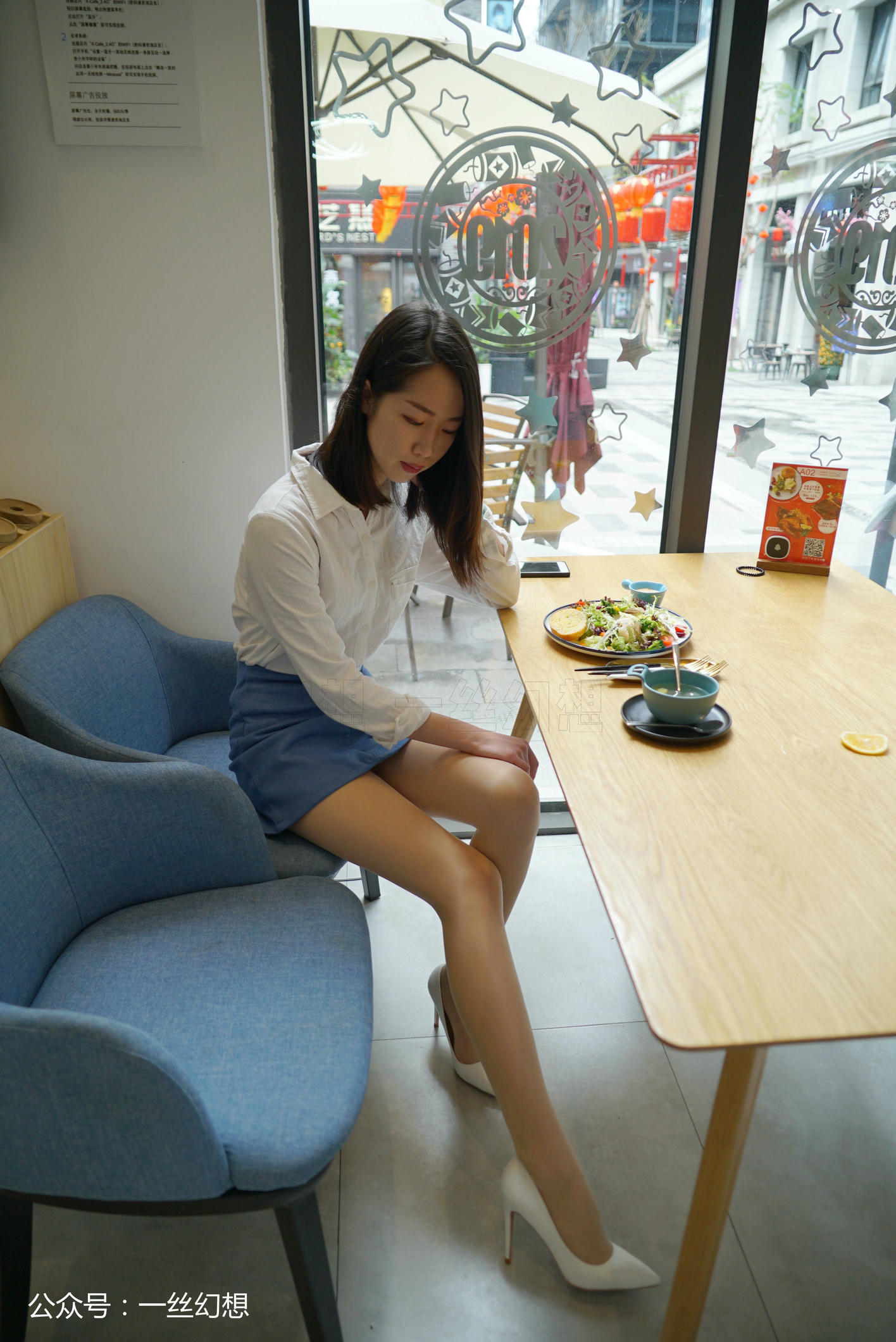 高丝女子图鉴 袜小喵×一丝幻想 NZ050 茜茜 [59P+49MB]_第1集