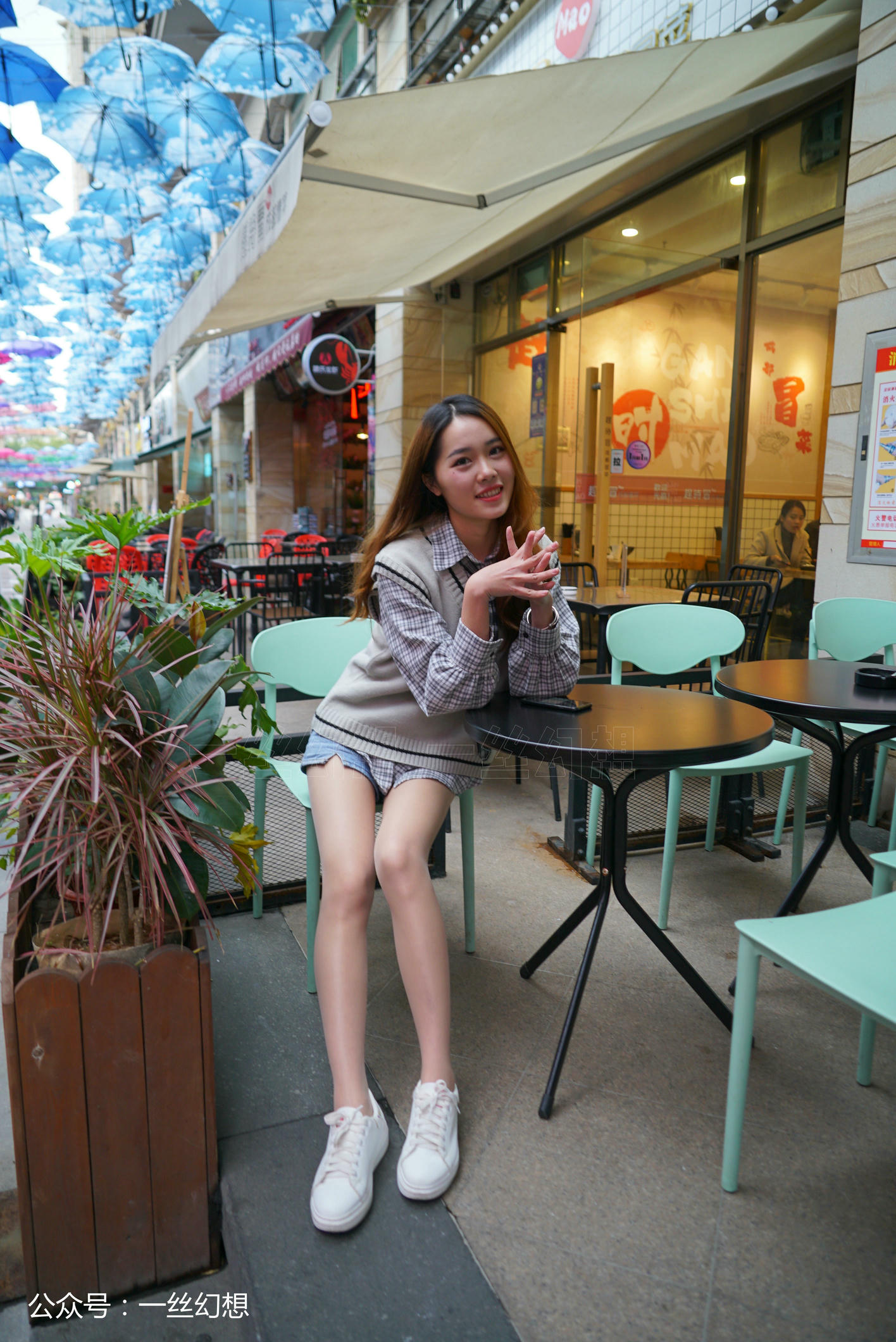 高丝女子图鉴 袜小喵×一丝幻想 NZ051 莹 [59P+75MB]_第1集