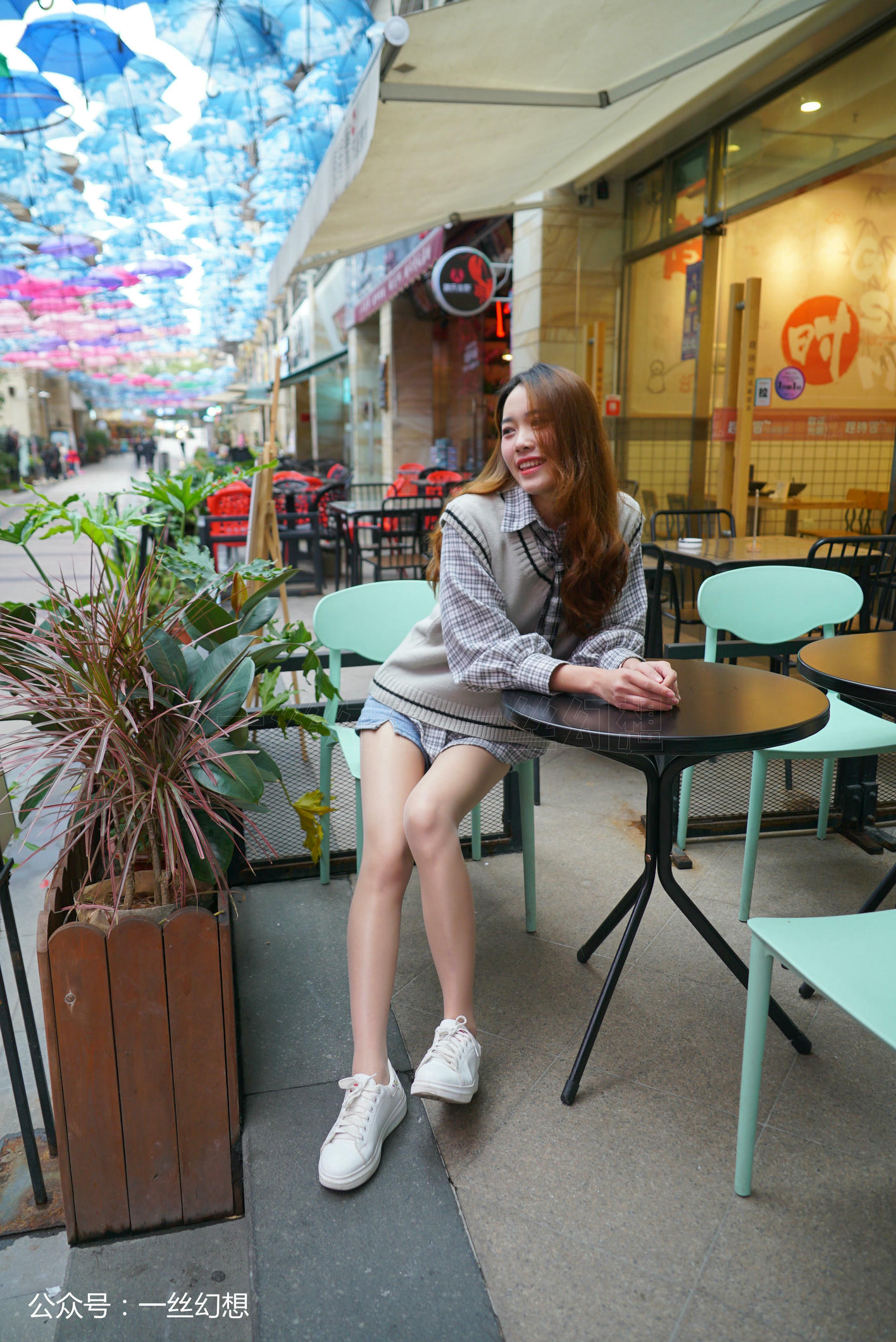 高丝女子图鉴 袜小喵×一丝幻想 NZ051 莹 [59P+75MB]_第1集