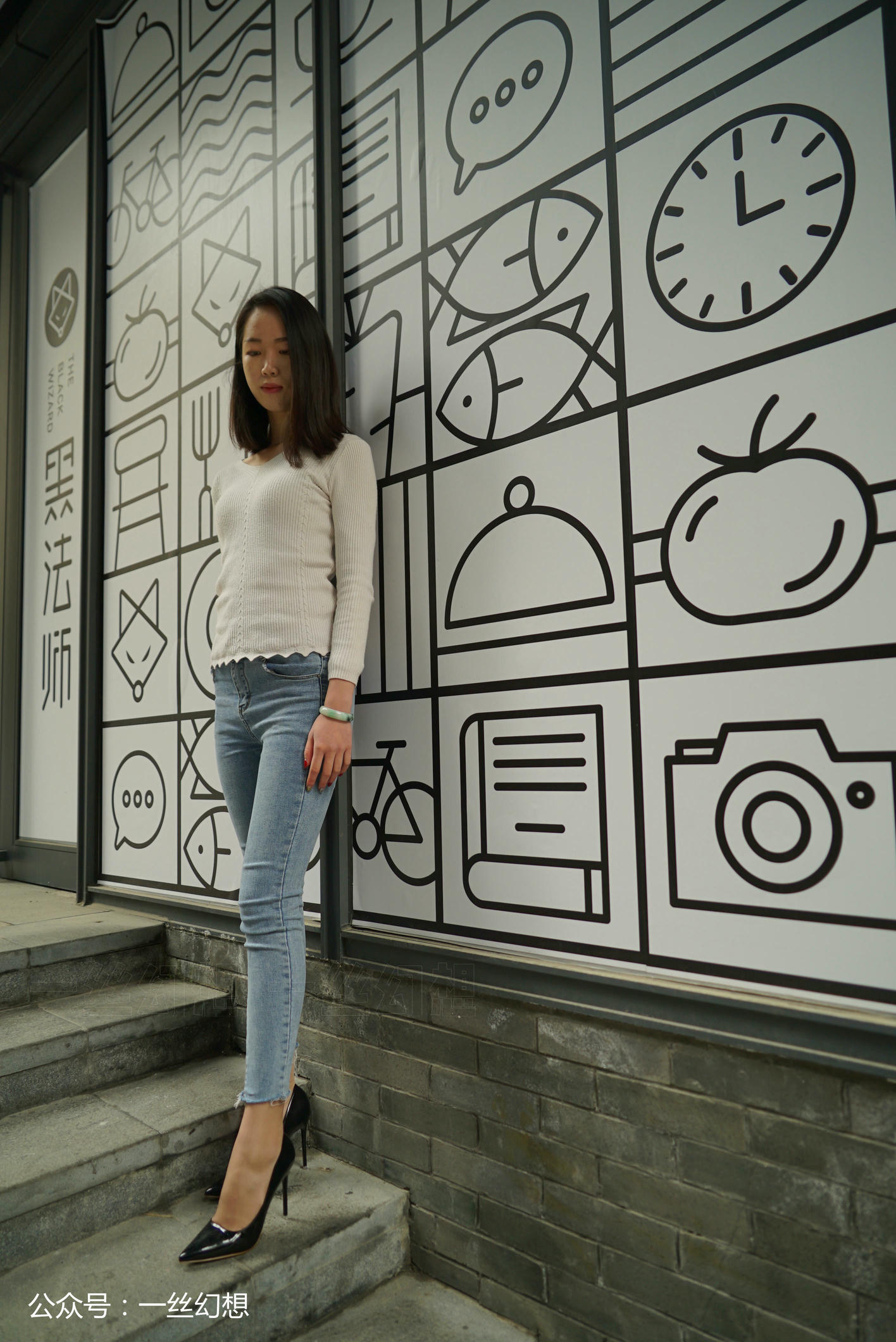 高丝女子图鉴 袜小喵×一丝幻想 NZ052 茜茜 [59P+78MB]_第2集