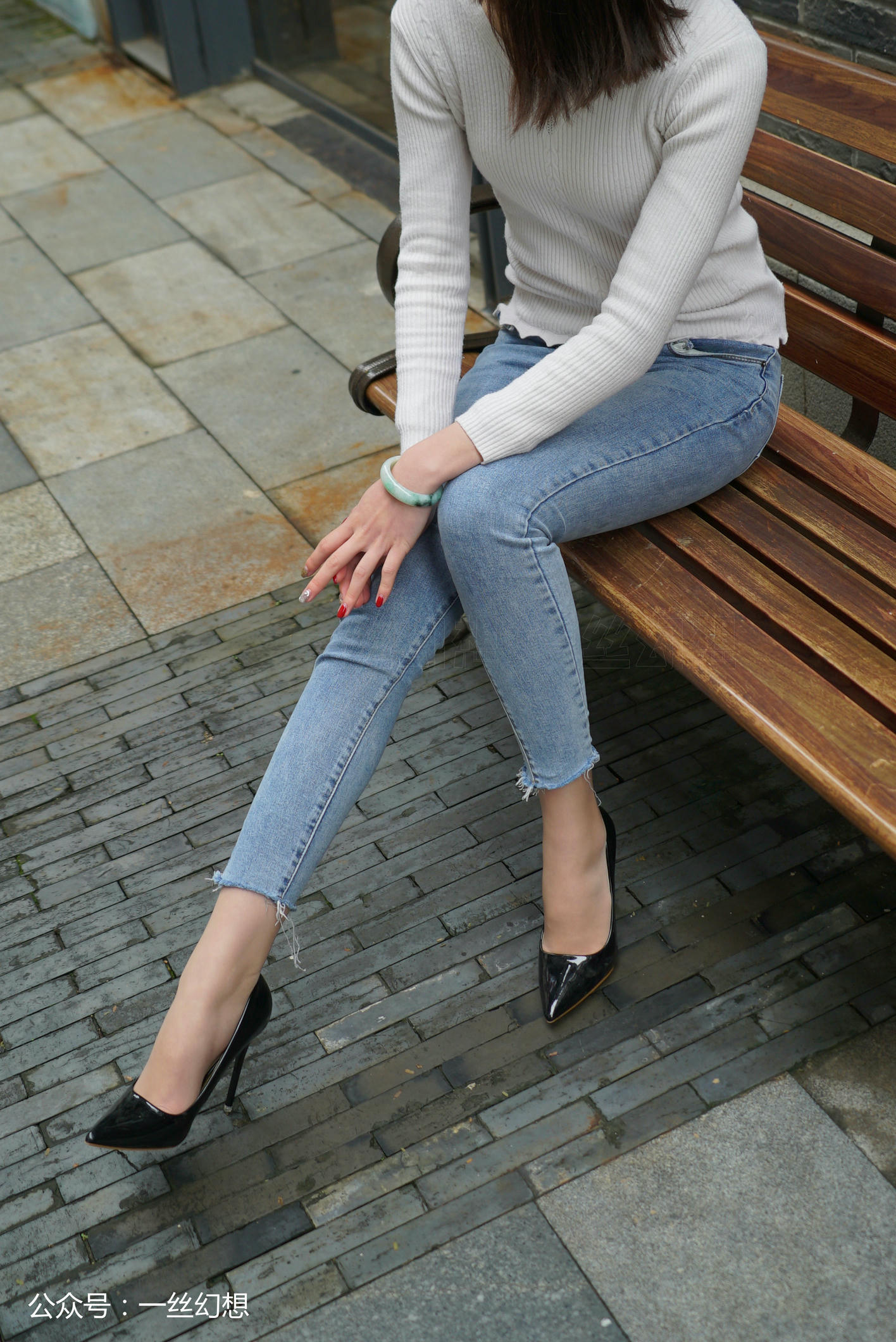 高丝女子图鉴 袜小喵×一丝幻想 NZ052 茜茜 [59P+78MB]_第2集